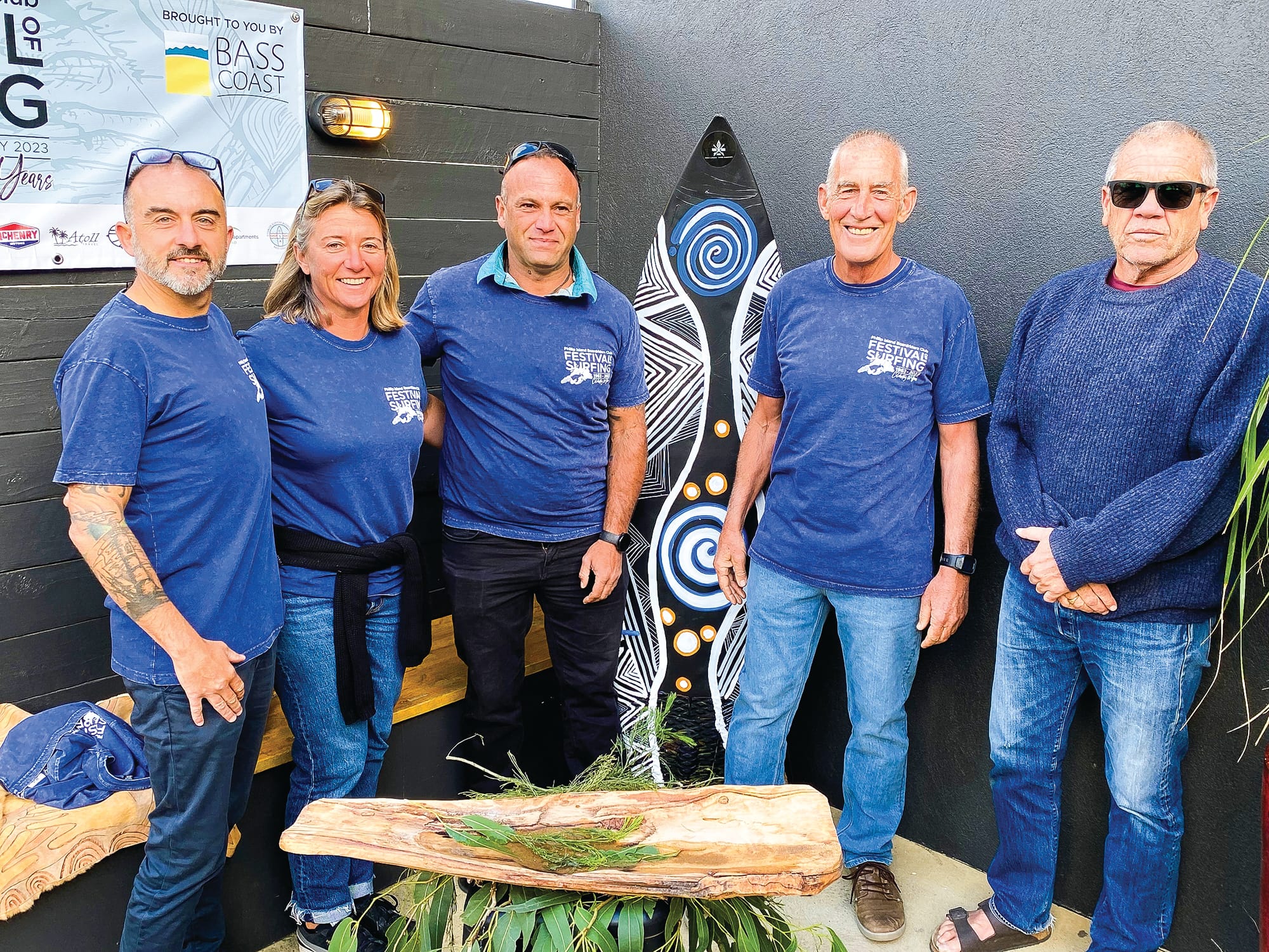 A wet and windy start to Festival of Surfing