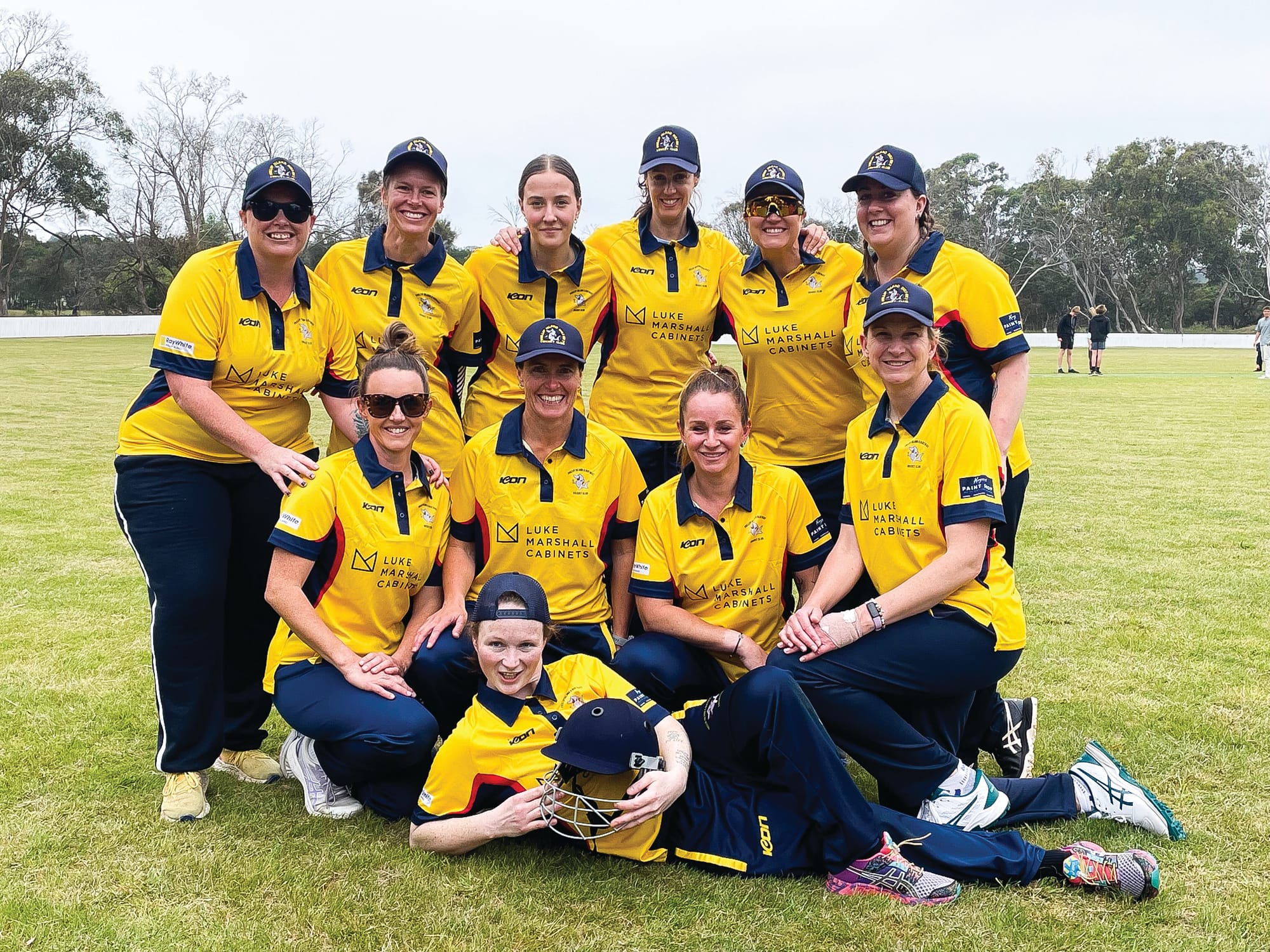 Island girls take win in home game