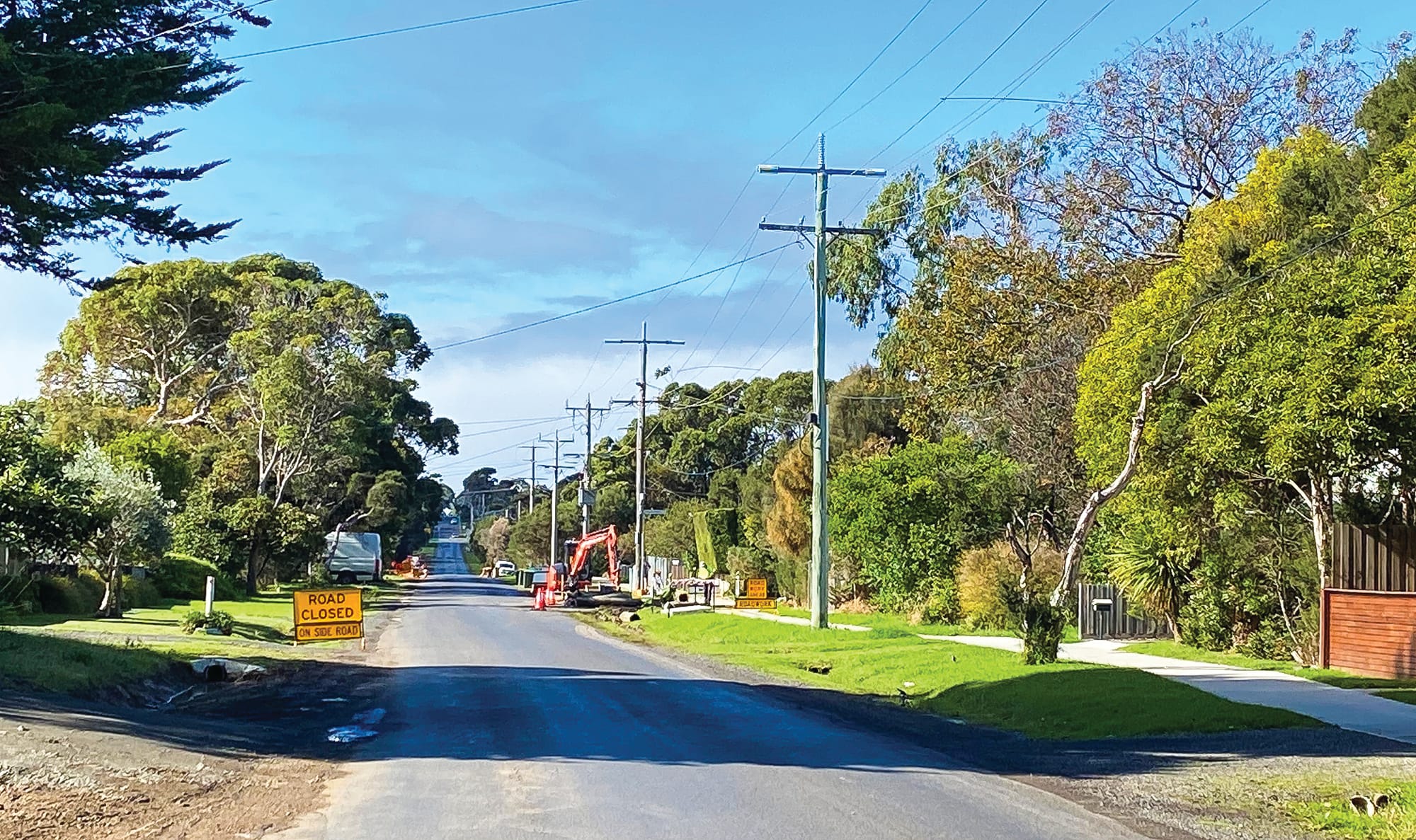Works begin on Settlement Road