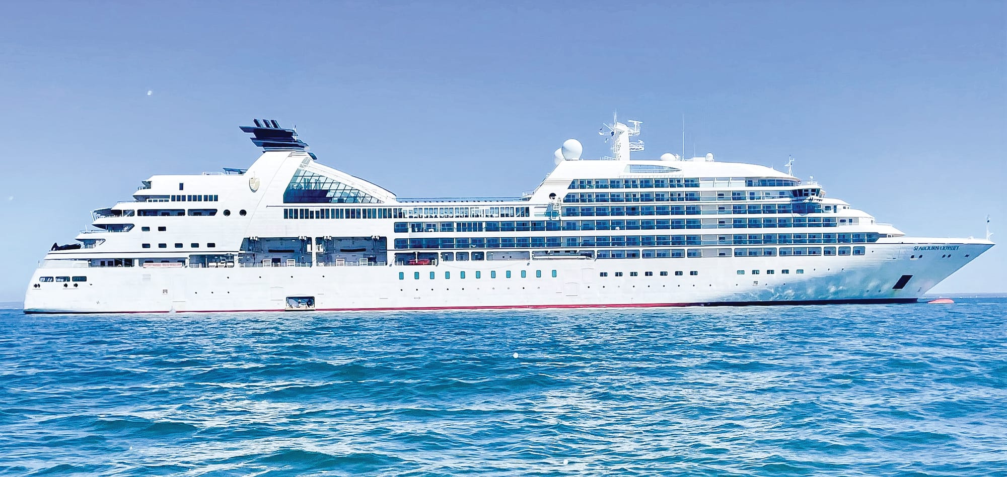 Cruise control – two ships arrive last week