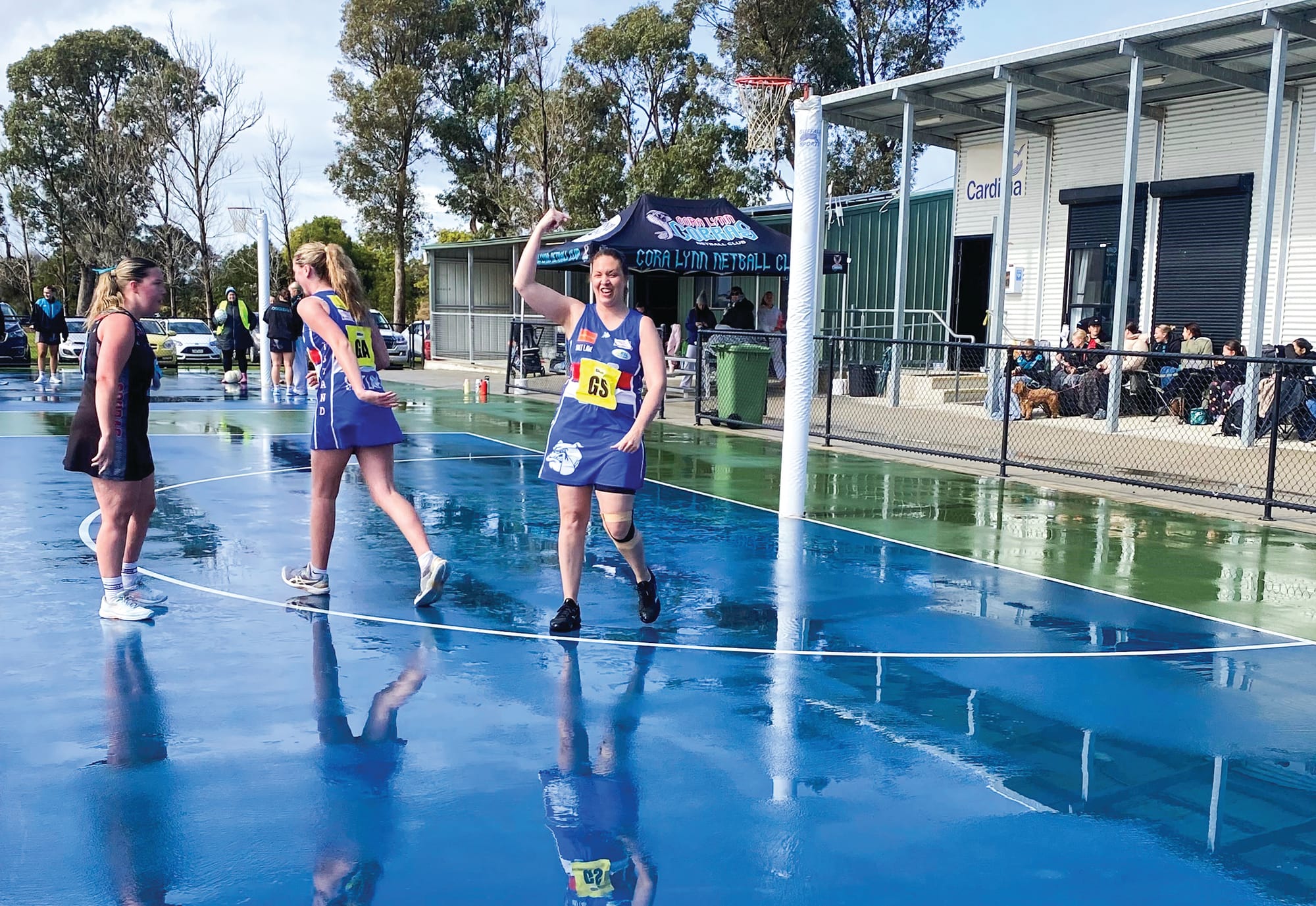 Sarah plays her final game