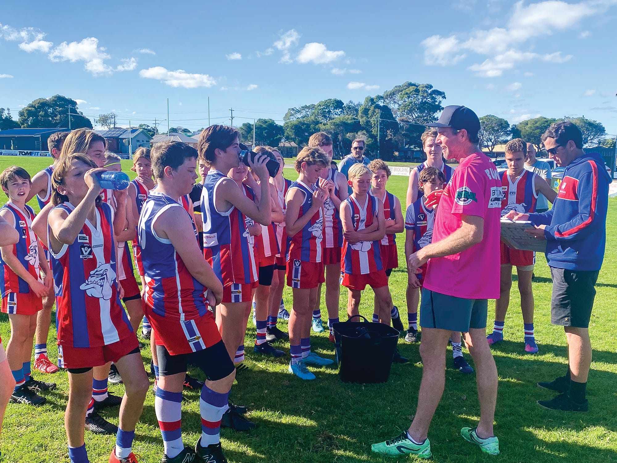 Footy juniors take weekend victories - U14s Red
