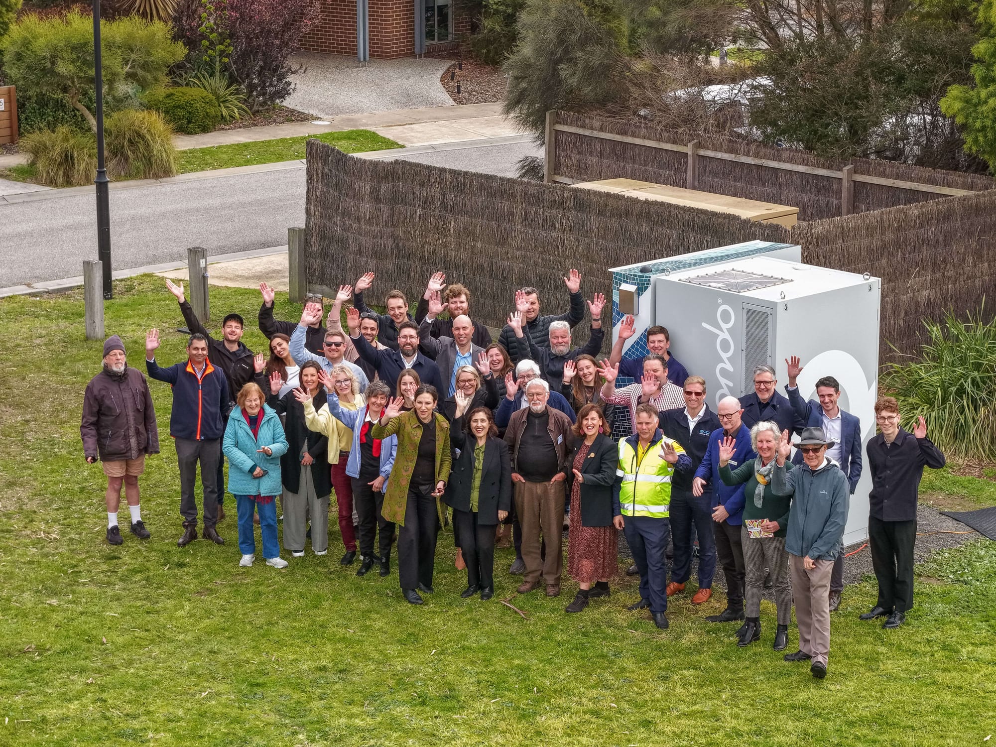 Switched on! Neighbourhood batteries officially launch