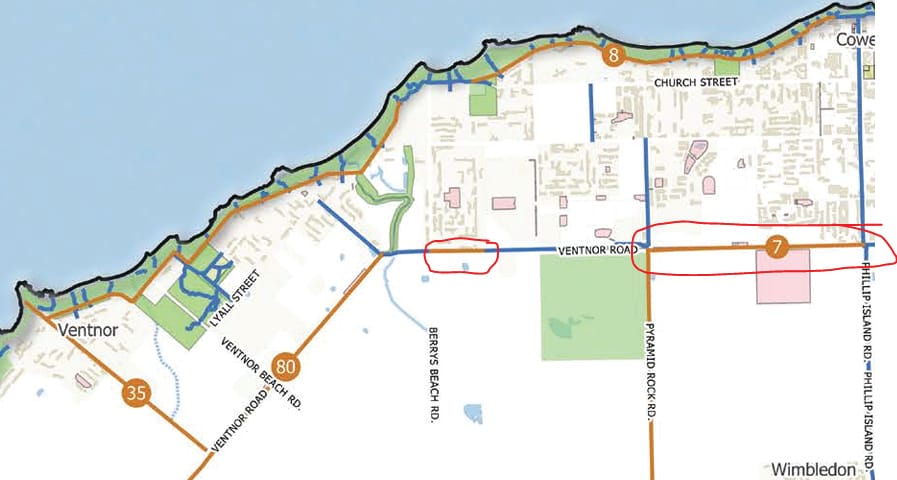 Ventnor Road gets pathway funding