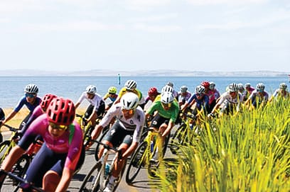 Cycling contest culminates at Rhyll