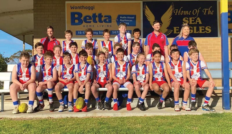 U12s Blue go down to Leongatha