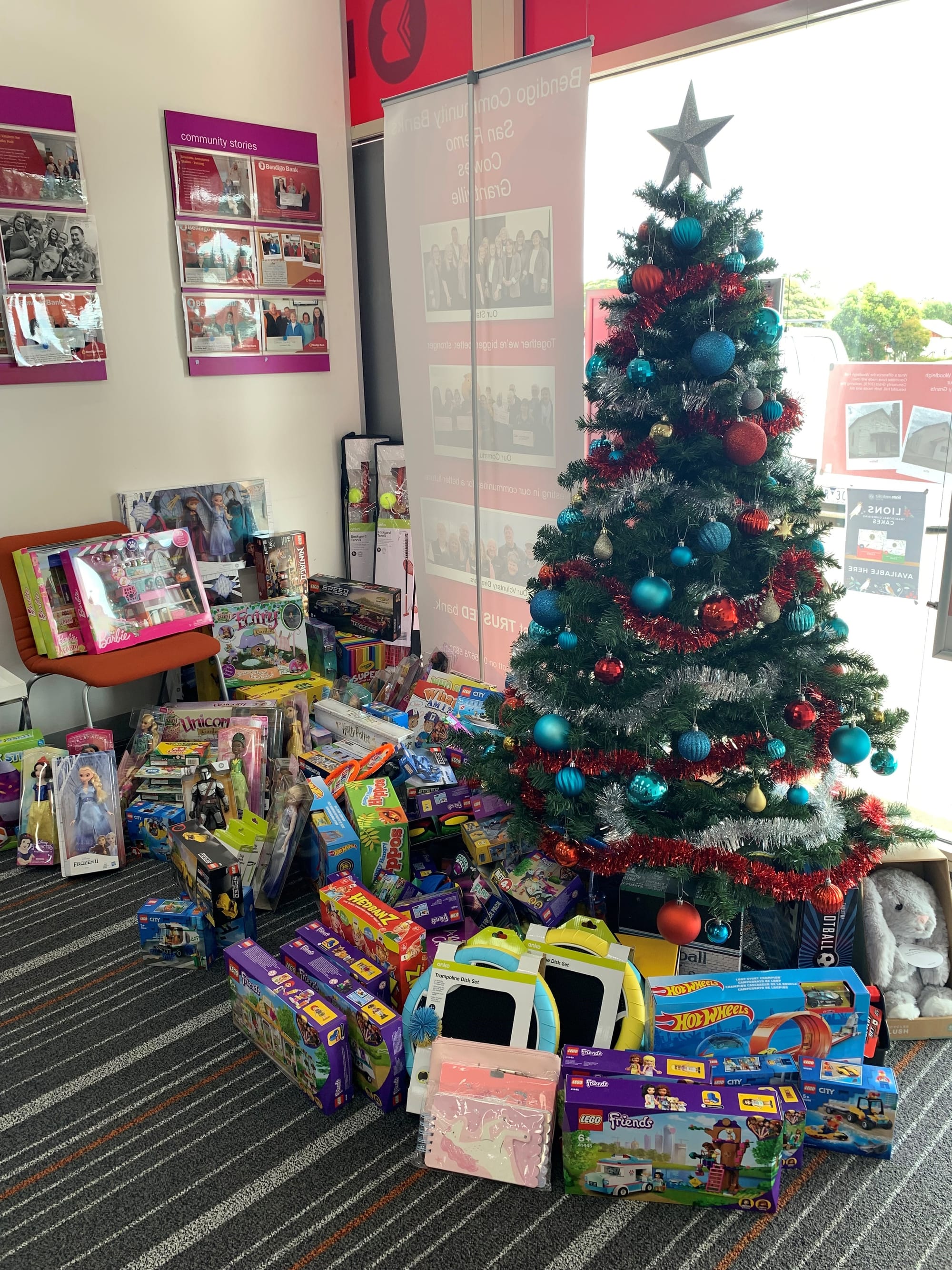 Christmas comes early at Community Banks