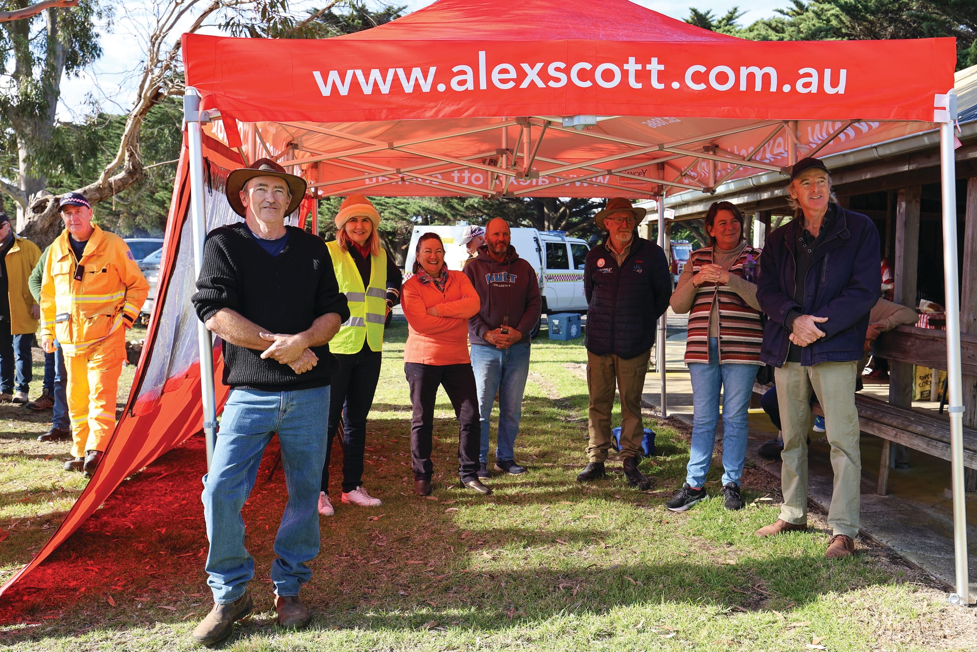A picnic break for our beleaguered farmers