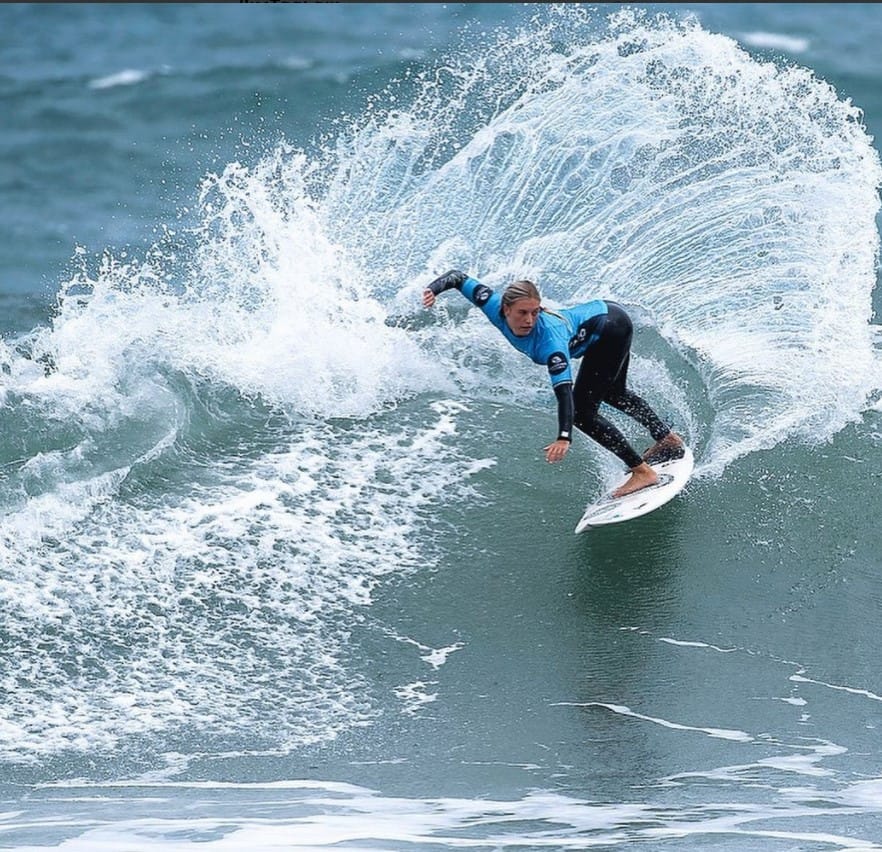 Surf success for Sophie and island boardriders