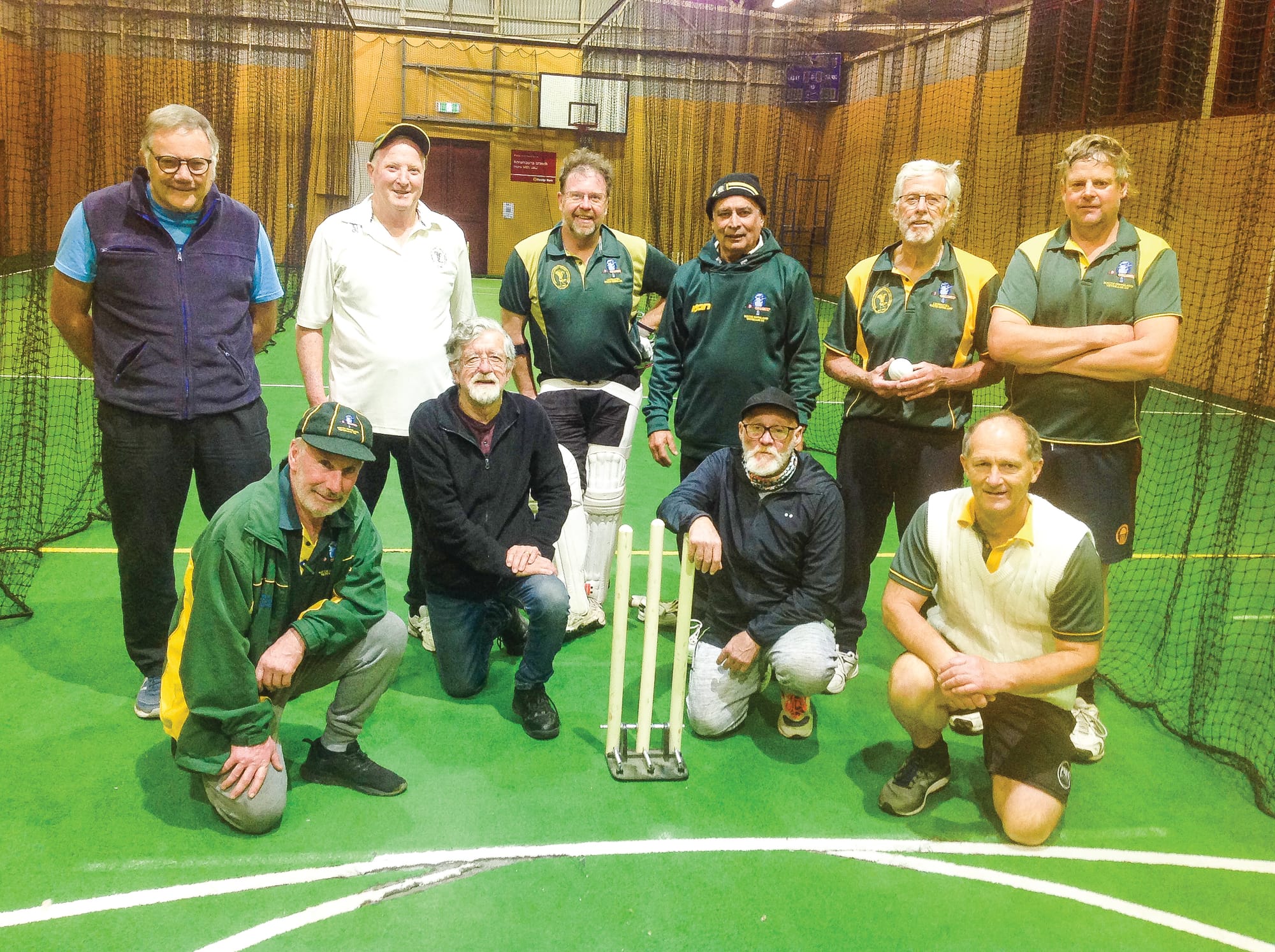 Cricket Veterans back in training