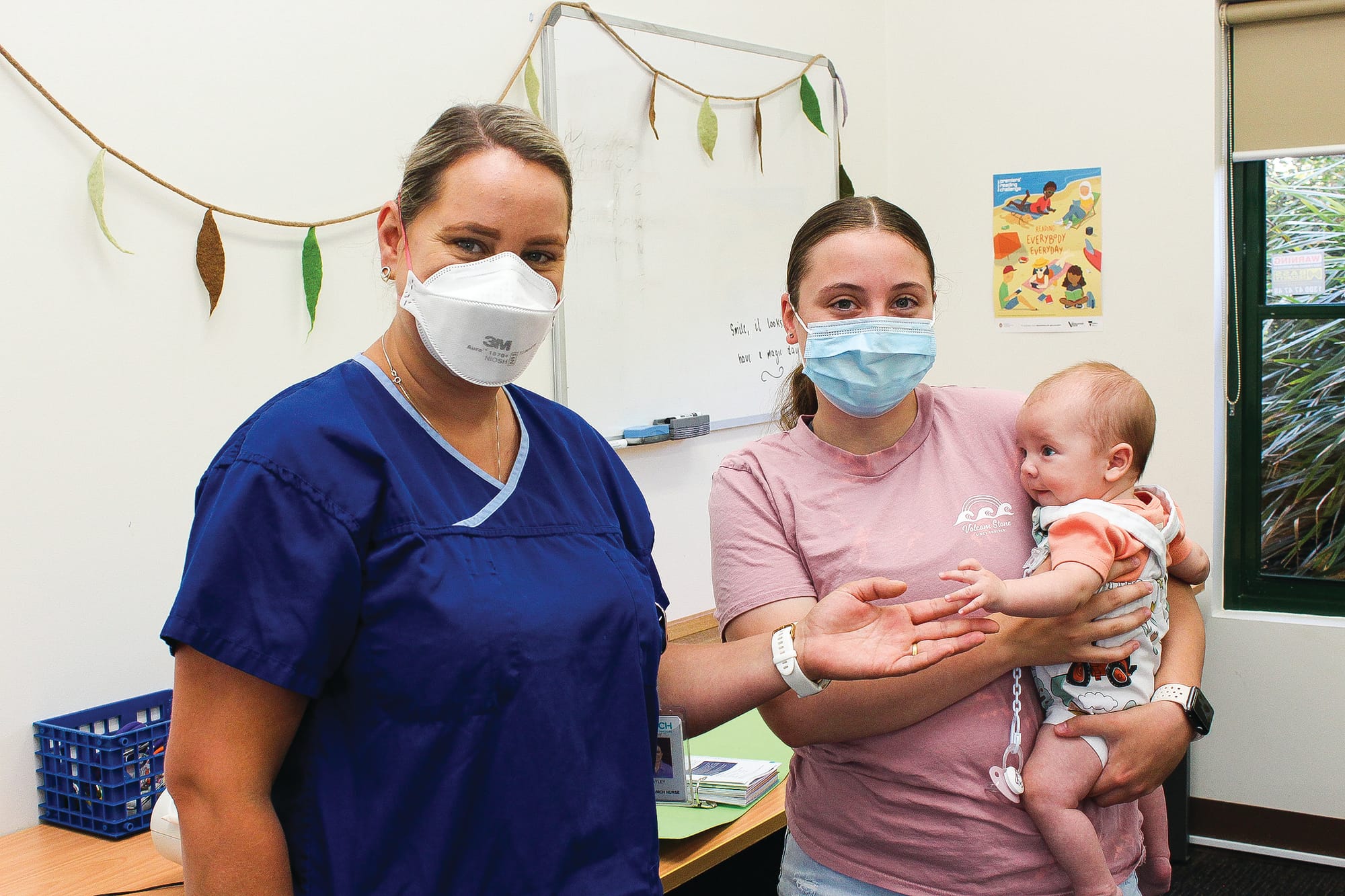Parents and babies health checks move to new location