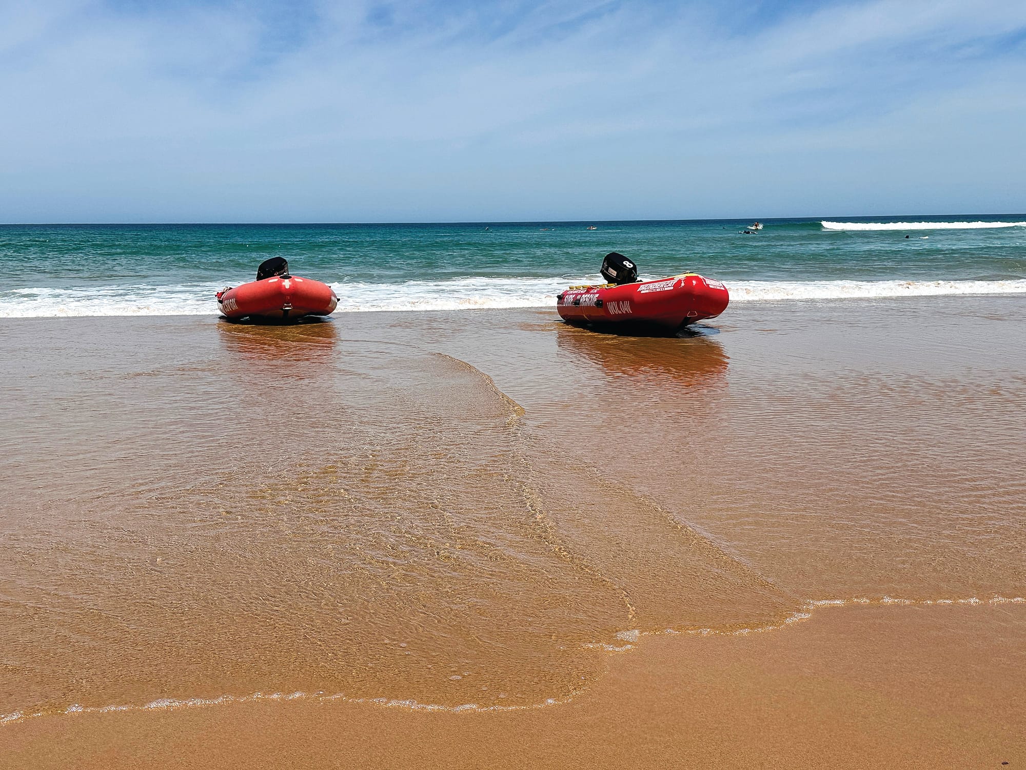 Monday scorcher kept beaches busy