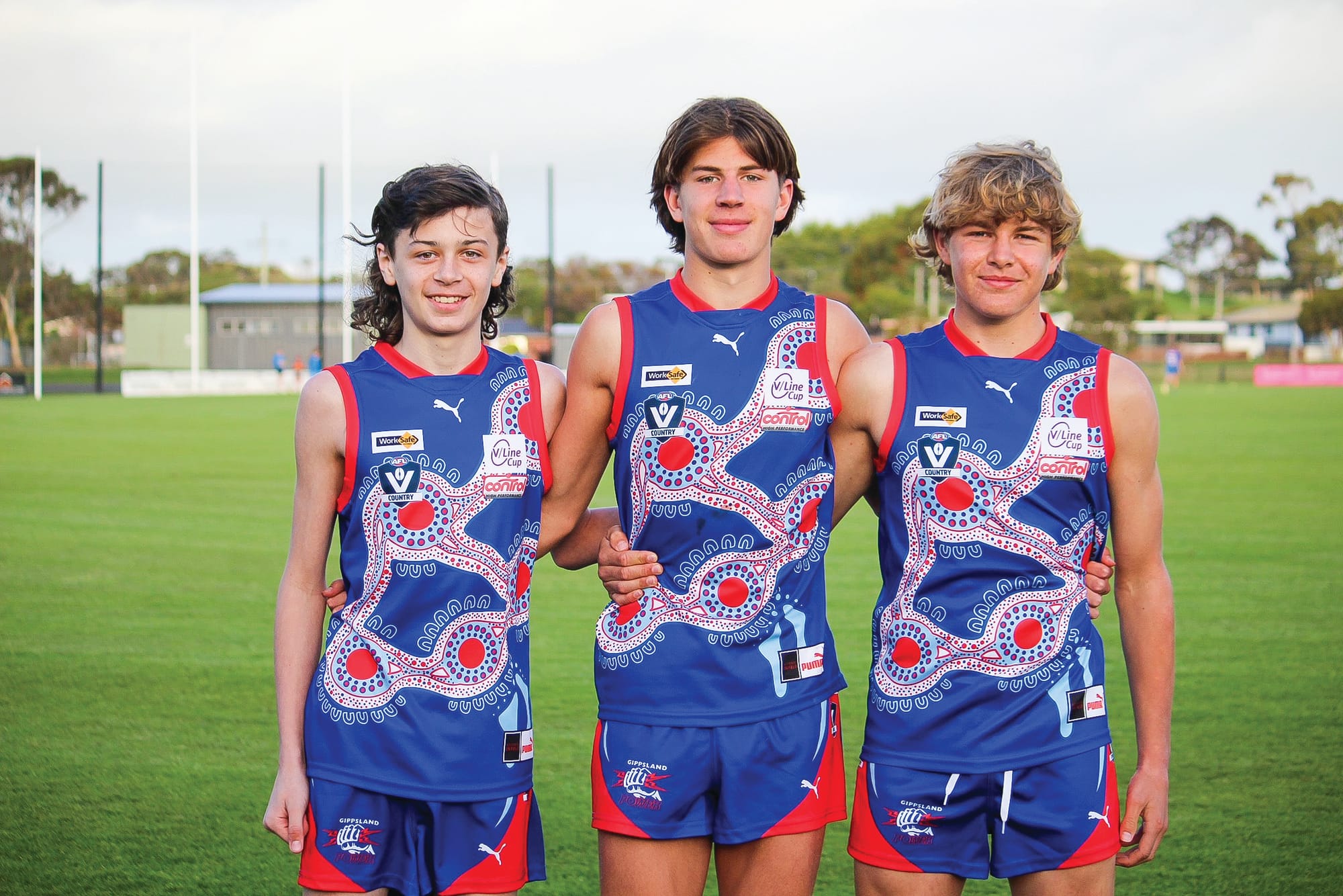 Bulldogs players represent Gippsland in V/Line Cup