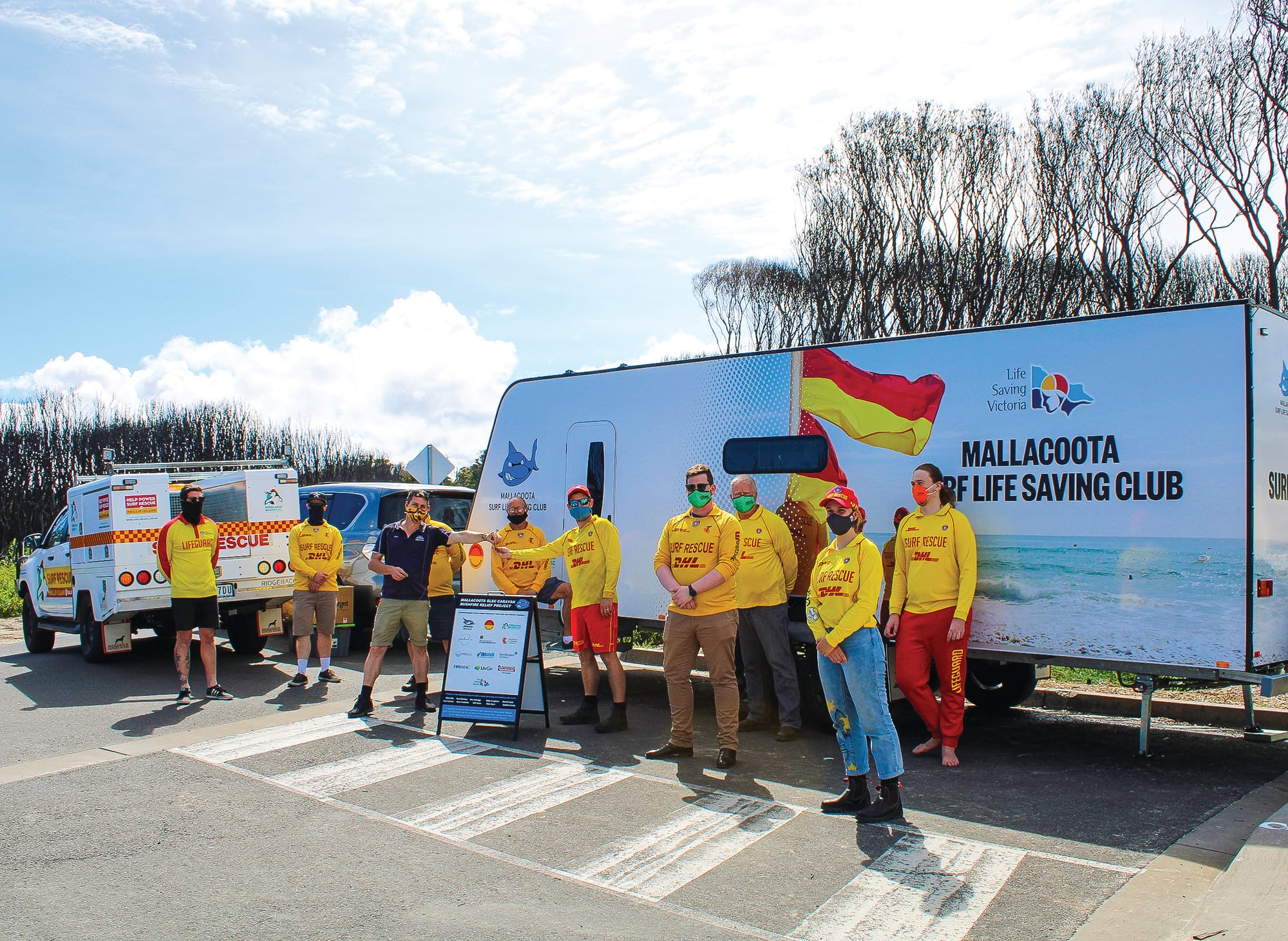 Our lifesavers rally to help Mallacoota colleagues