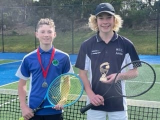 Korrine and District junior tennis finals