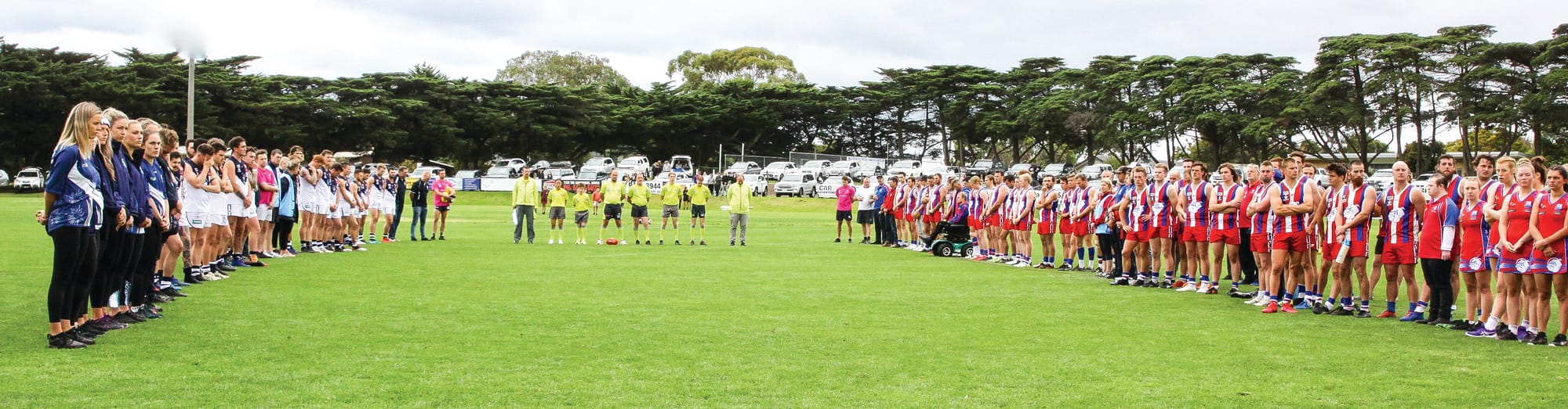 ANZAC Service at Cowes Footy recreation
