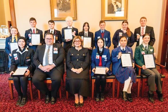 Local student awards Spirit of Anzac Prize
