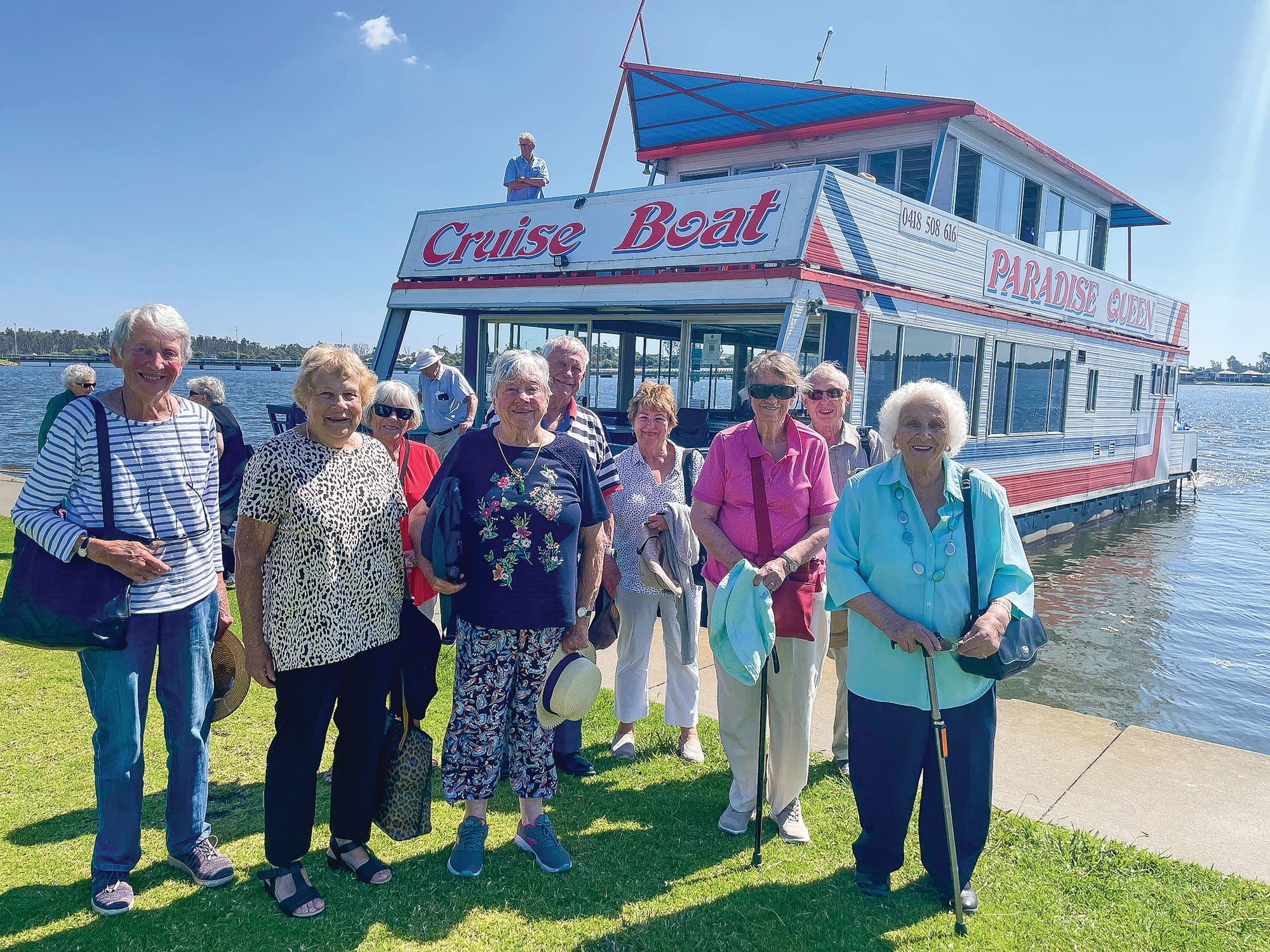 Probus cruises Lake Mulwala