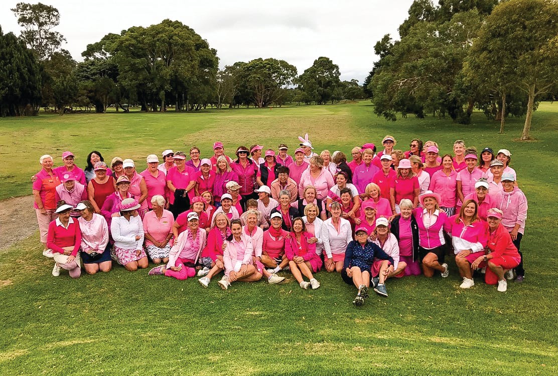 Golf club’s ladies Pink Day result