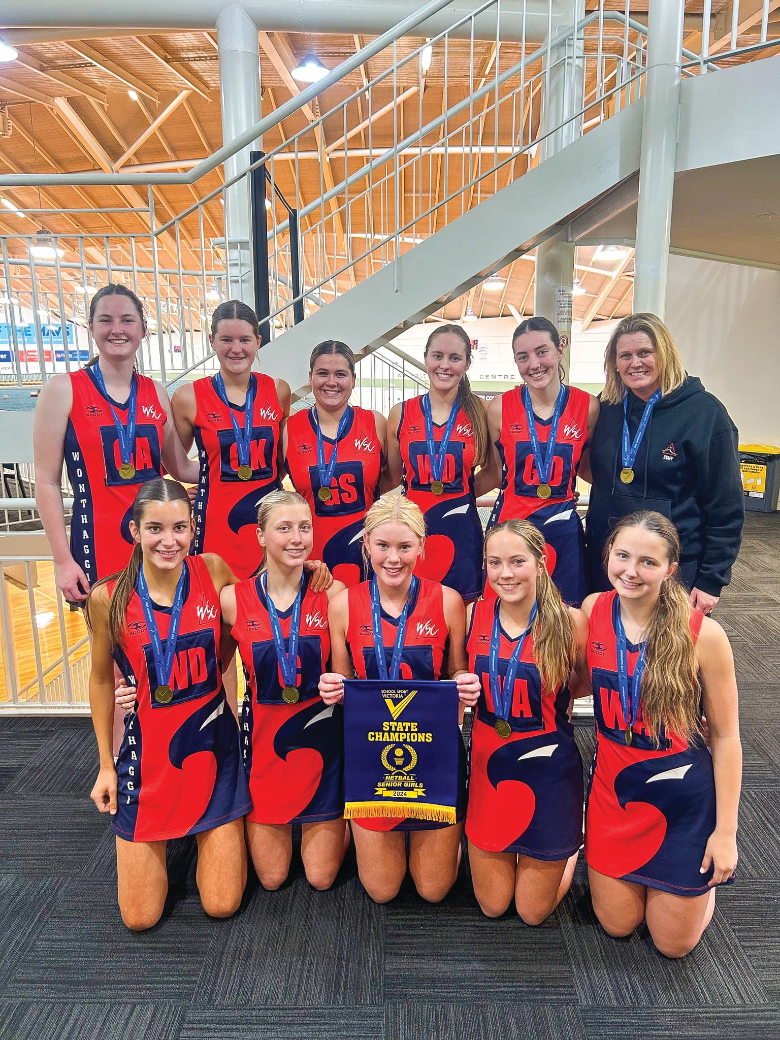 BCC's Netballers win first ever State Title