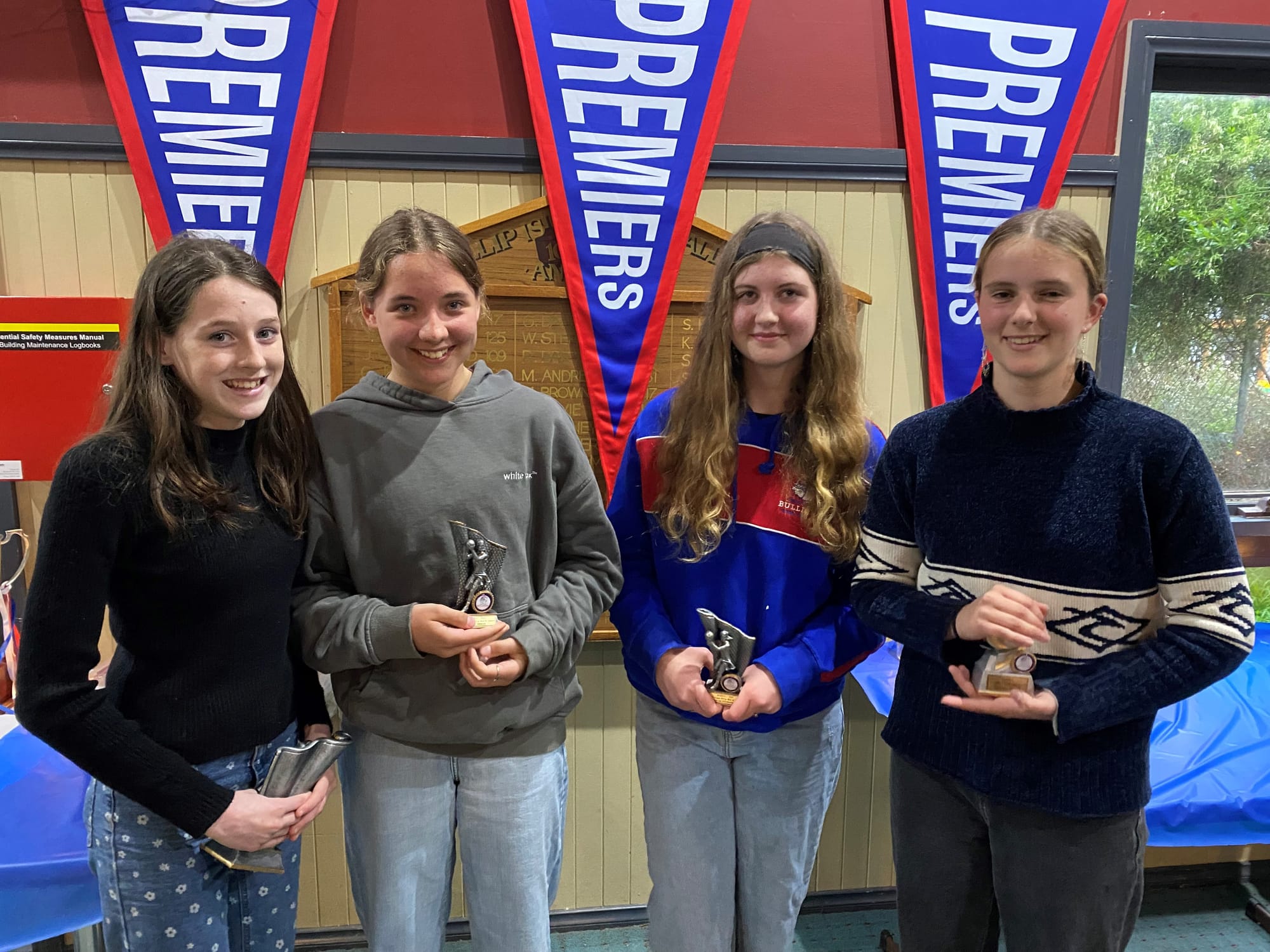 U15s Netballers - PIFNC presentation evening