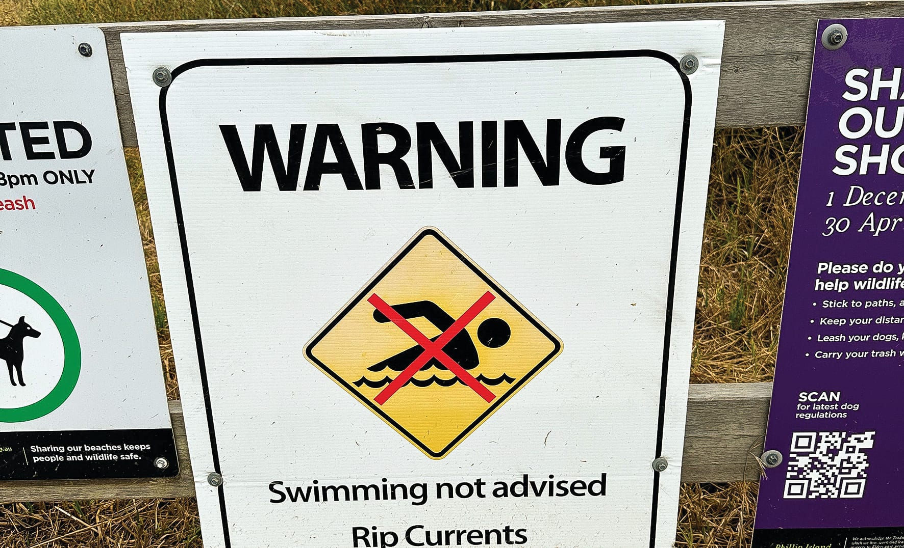 Standard safety signage upgrade