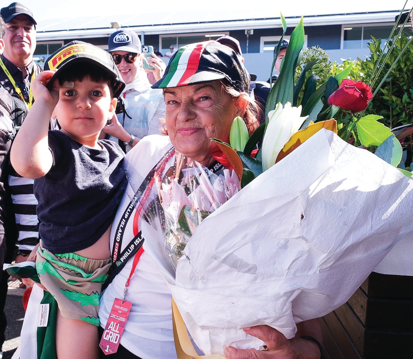 Locals' day at the track