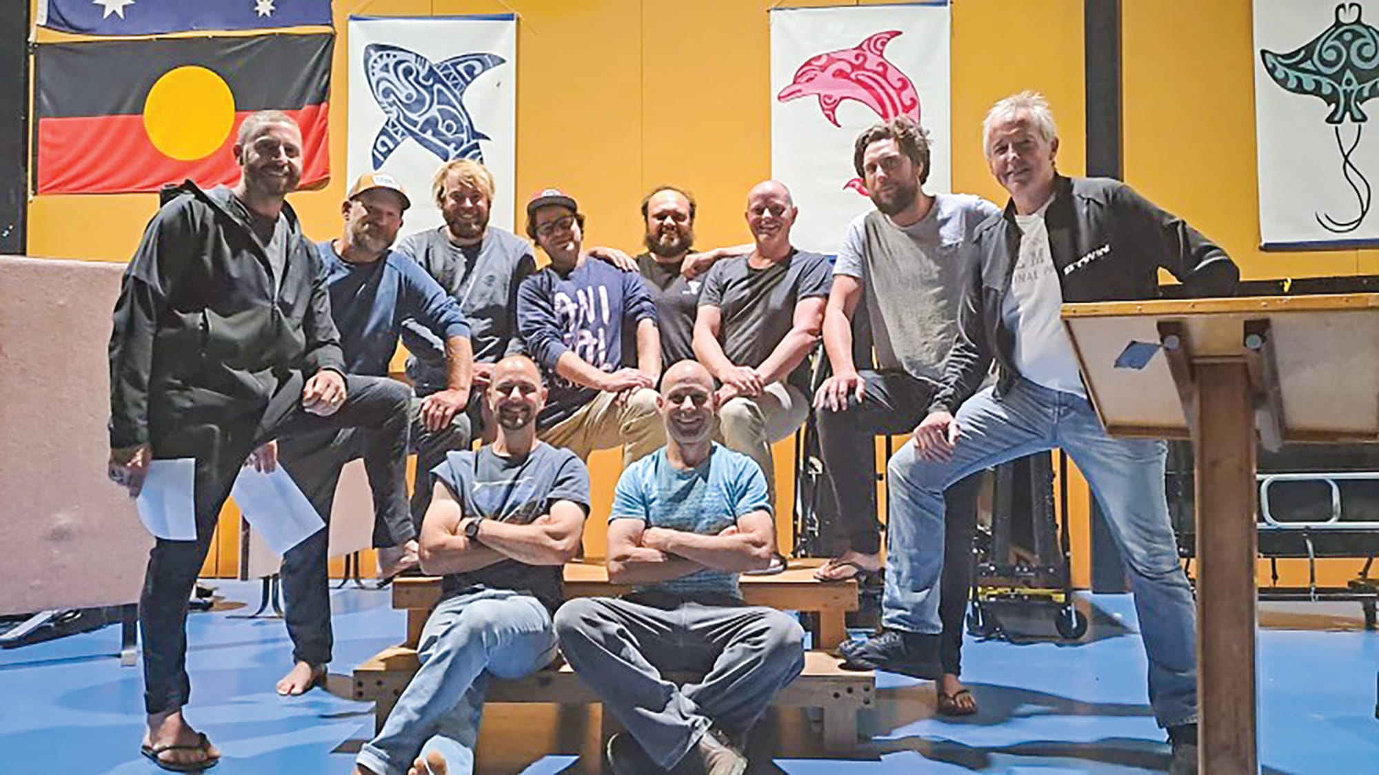 Island men pitch their voices