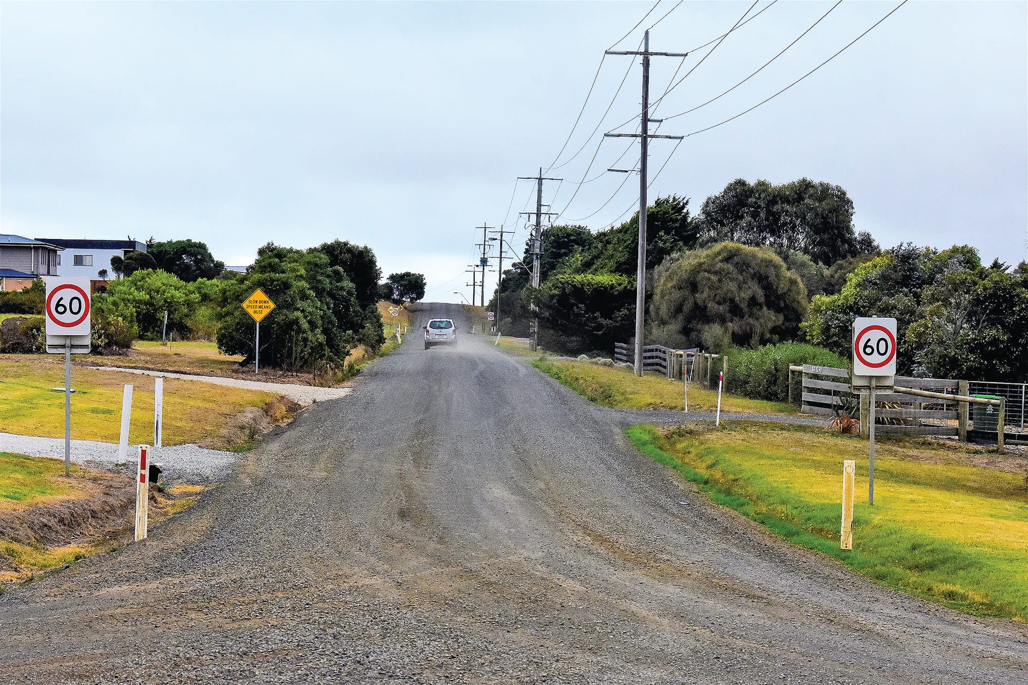 Progress at standstill on Shetland Heights Road