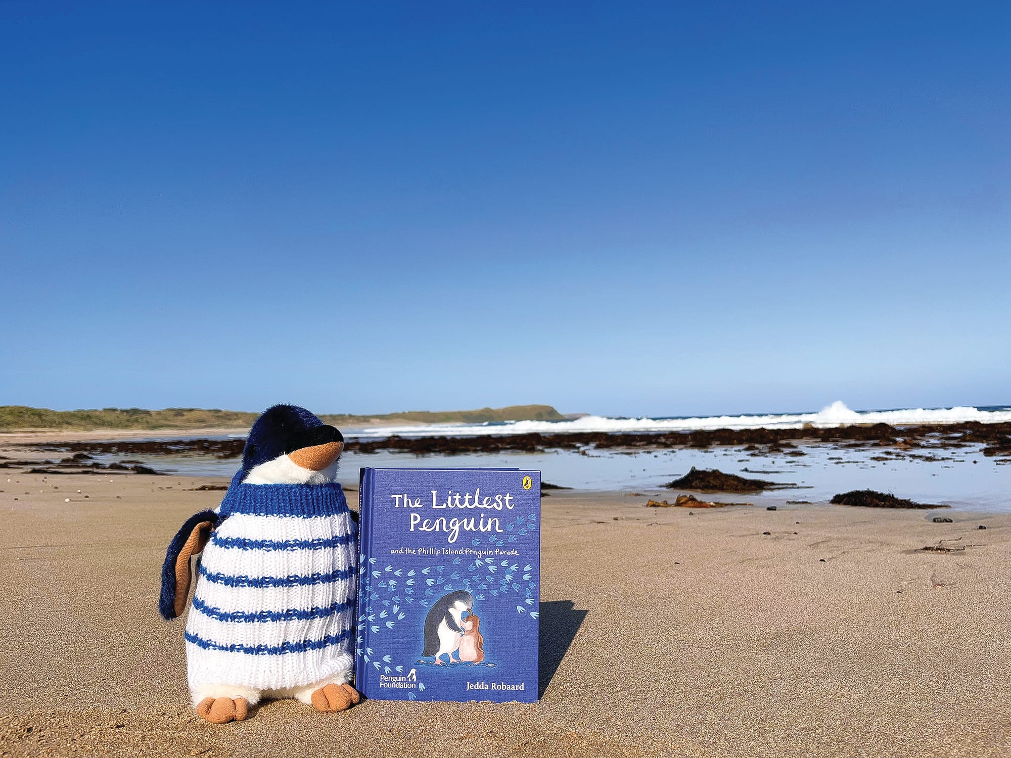 The Littlest Penguin on the page
