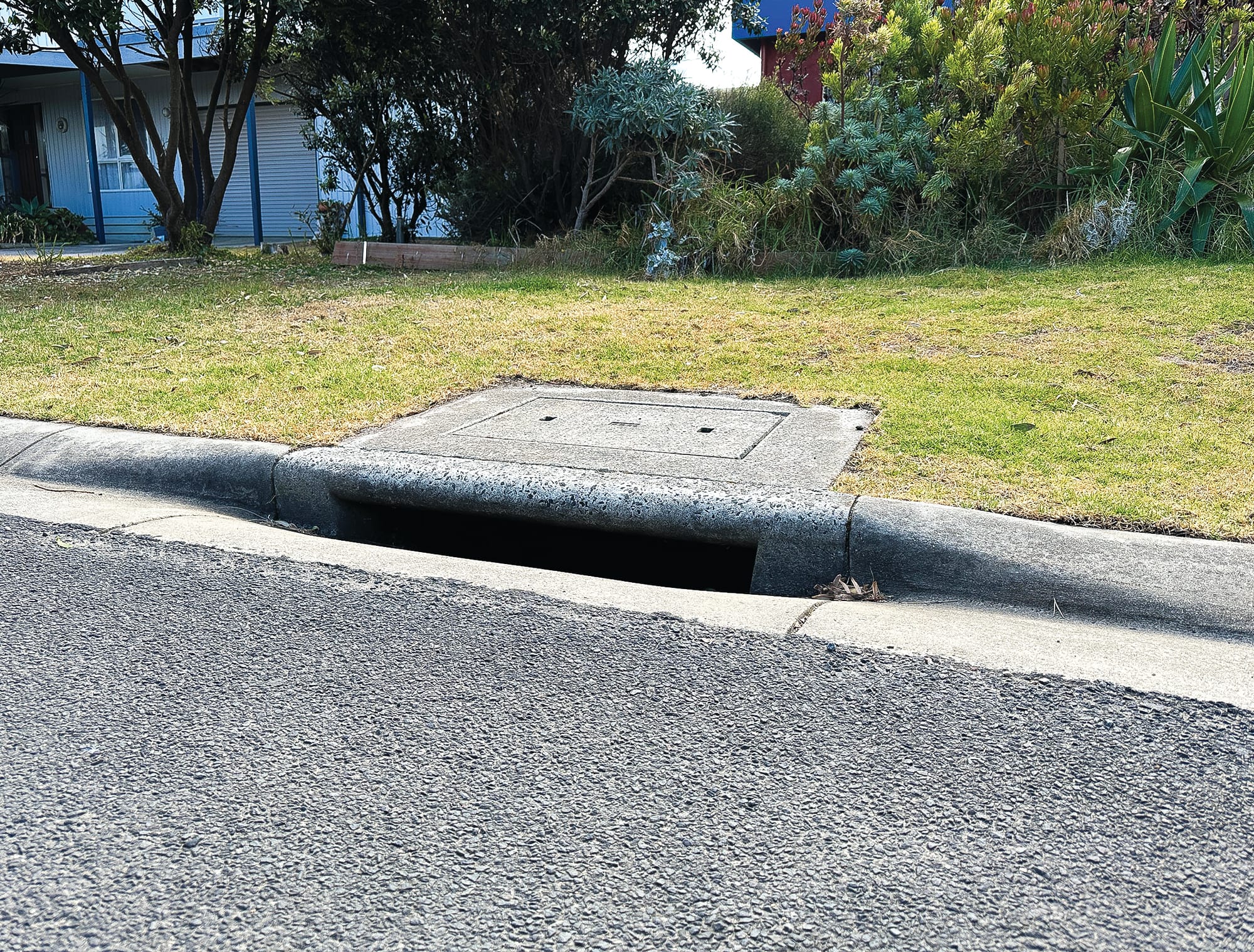 Down the drain