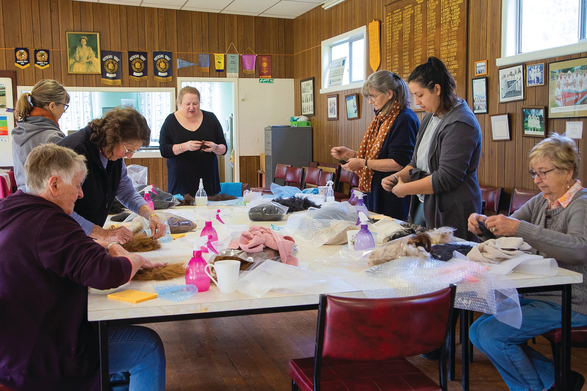 Art and craft lend a helping hand