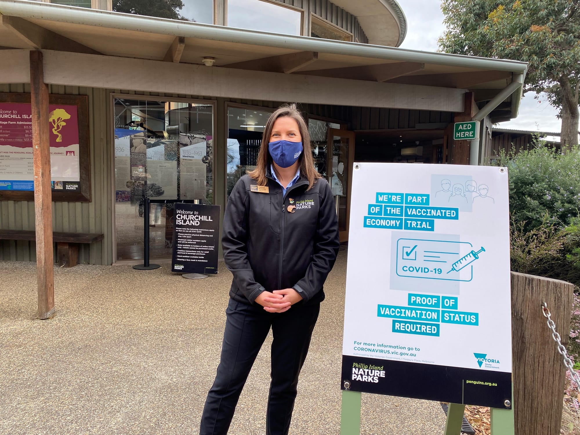 Vax trial thumbs up at Churchill Island