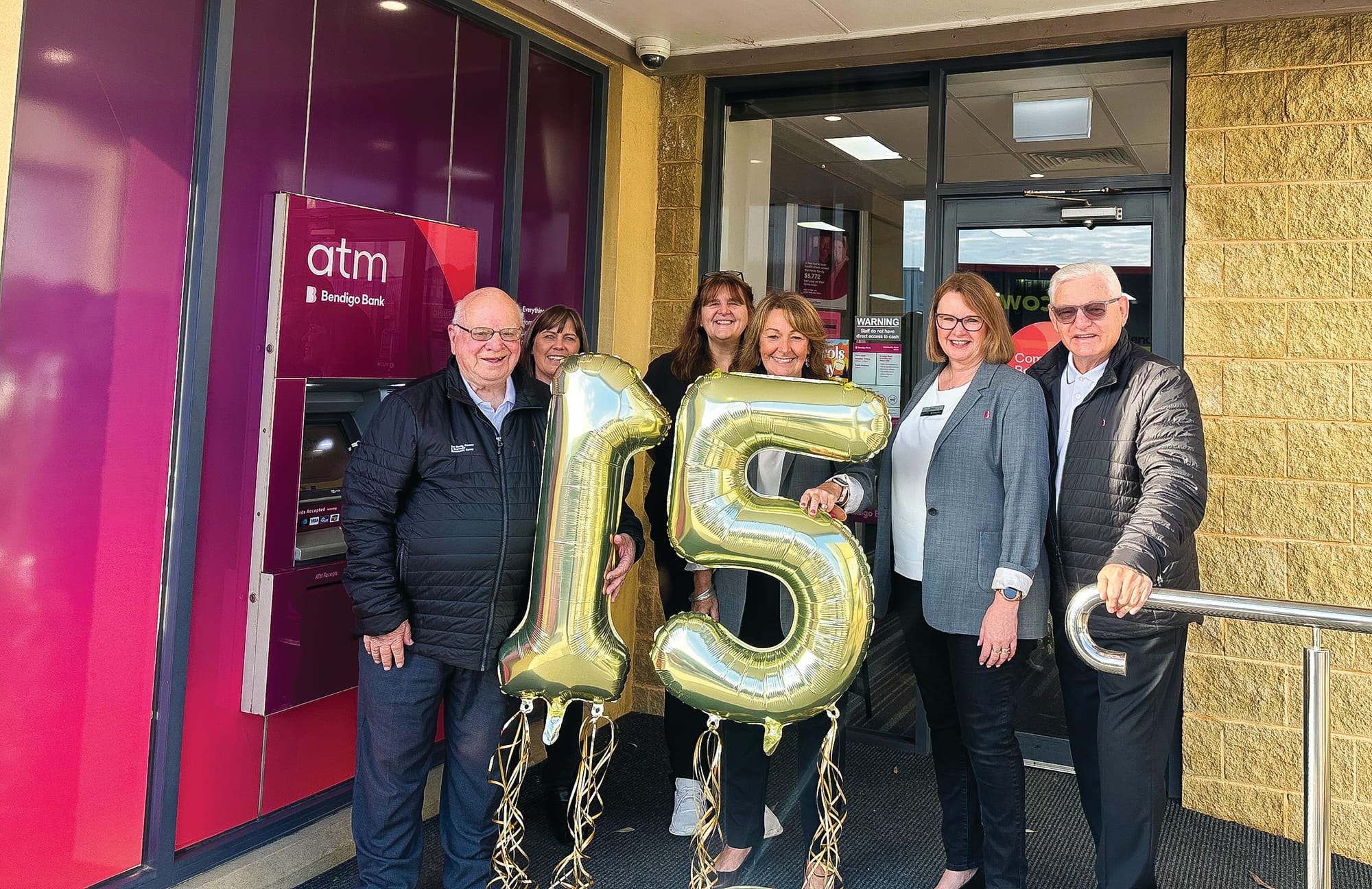 Happy 15 years for Bendigo Bank