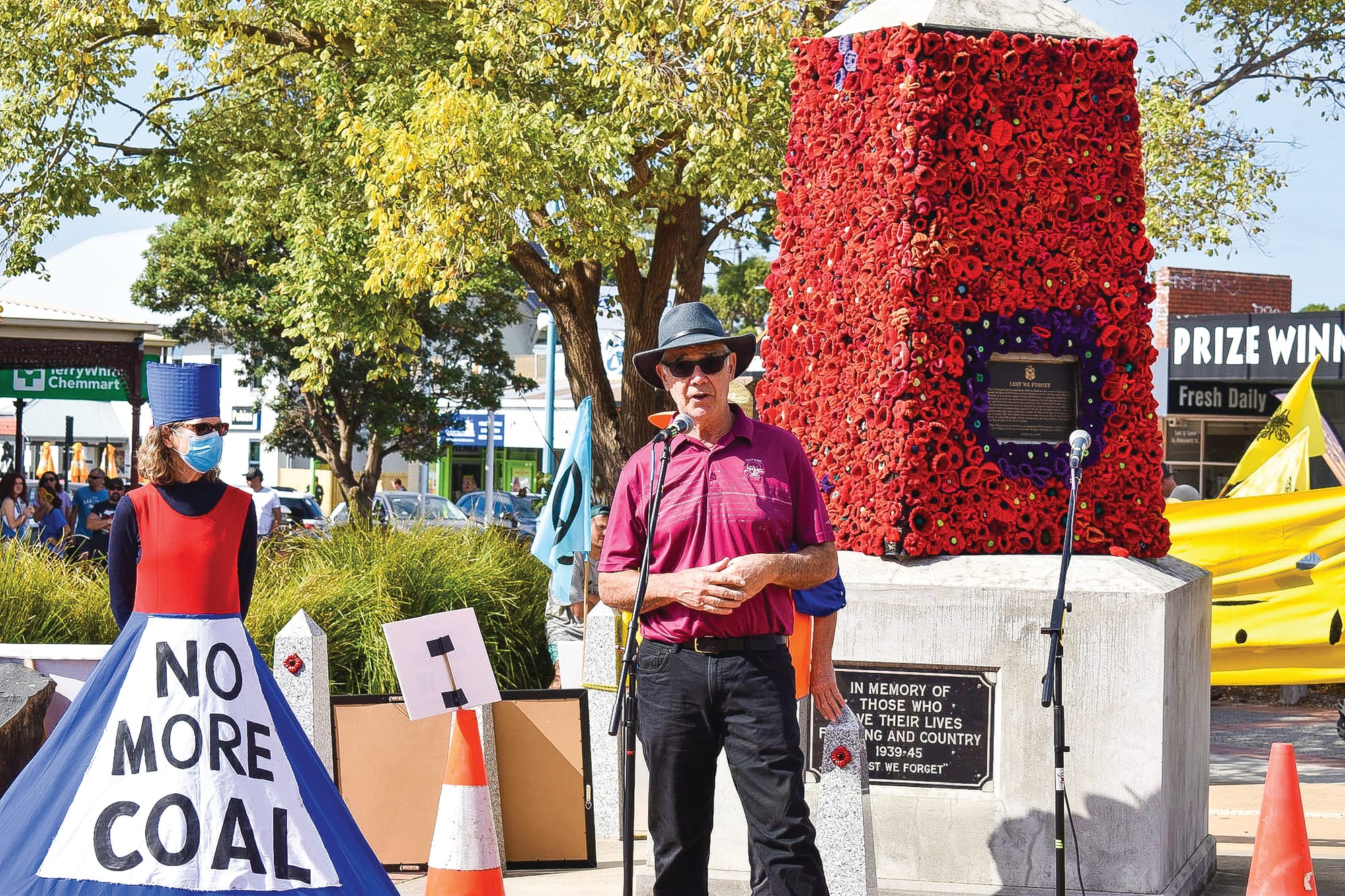 Community rallies for climate