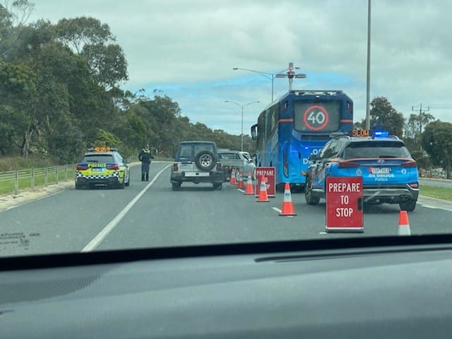 Police checks over the long weekend
