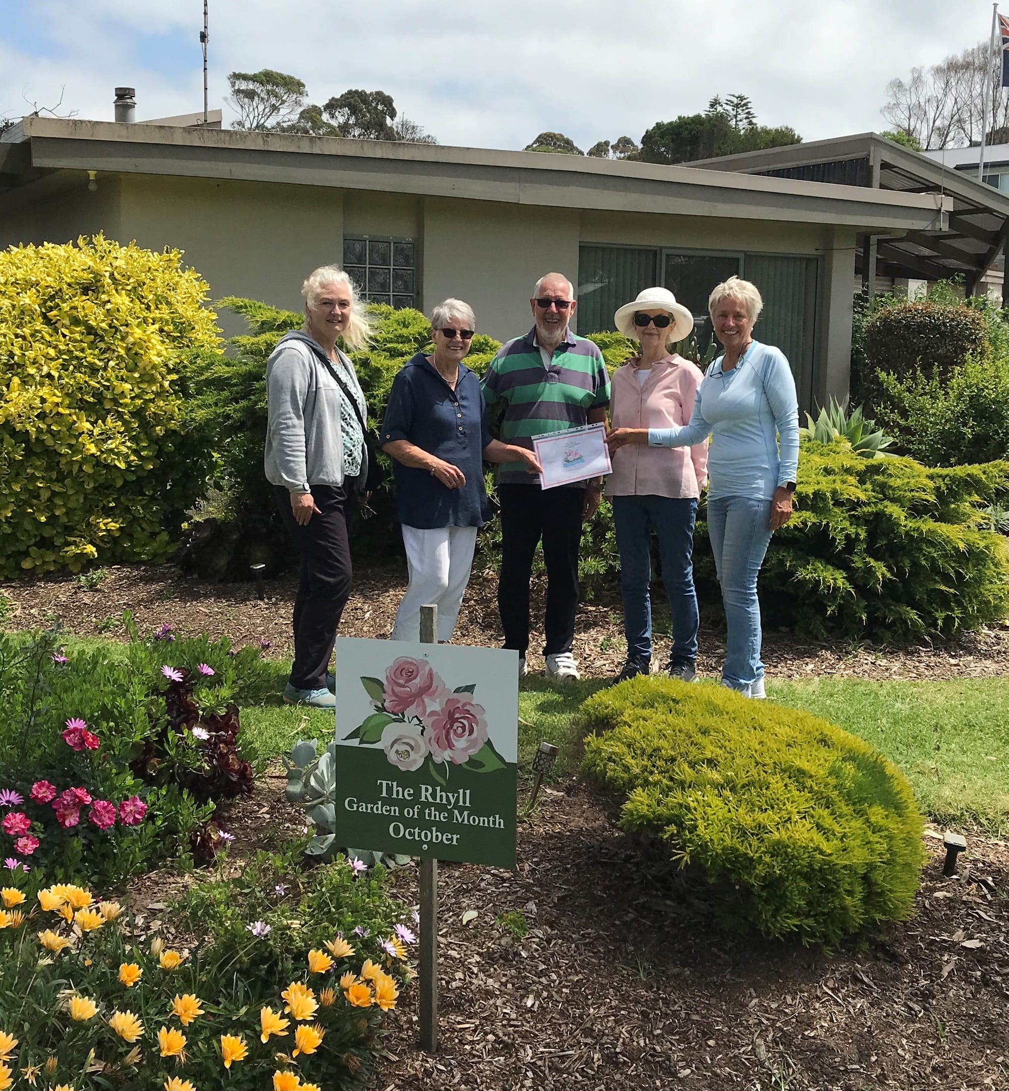 October winner – garden of the month