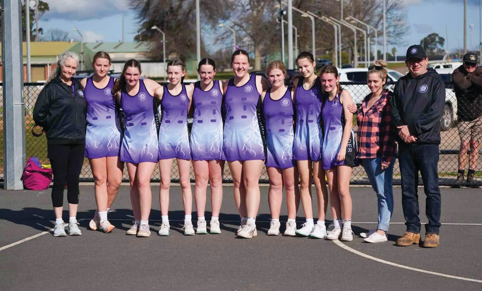 Bass Coast Thunder's purple reign