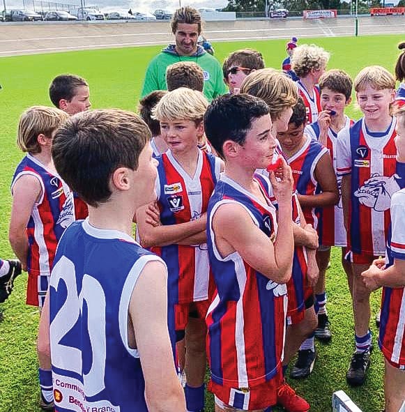 Junior footy fun! - U12 Blue