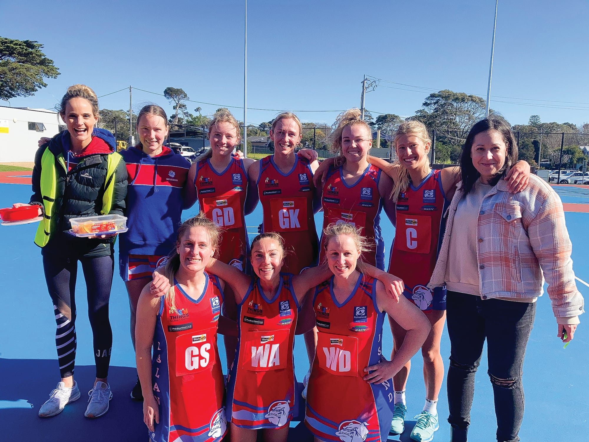 D grade netballers