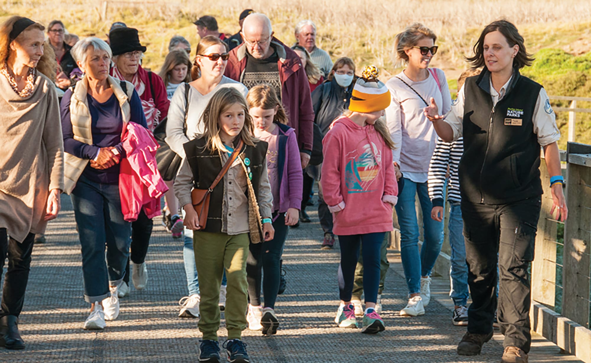 Family fun takes centre stage at the Penguin Parade