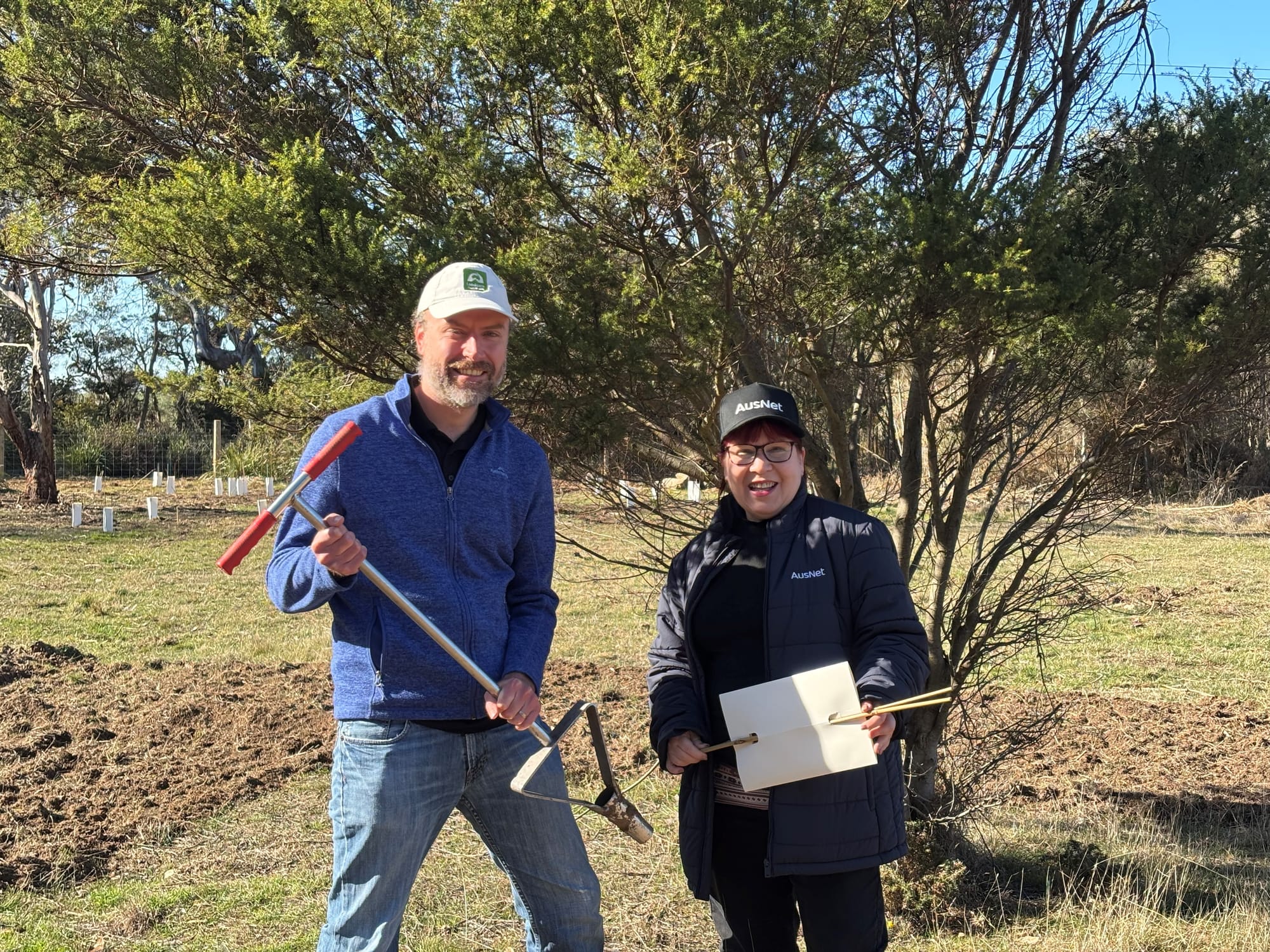 Planting for National Tree Day
