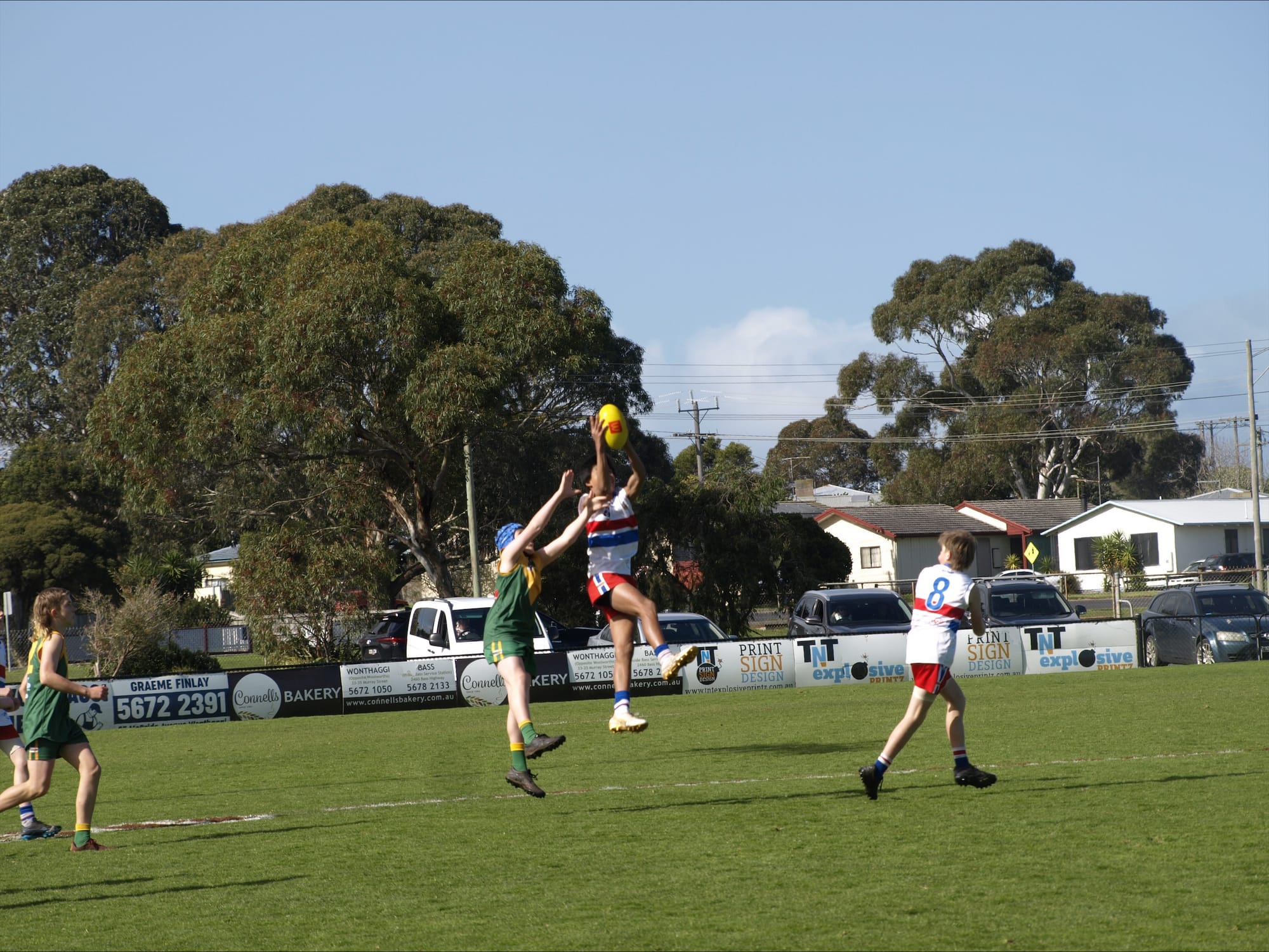 U 14 Blue go down with a fight