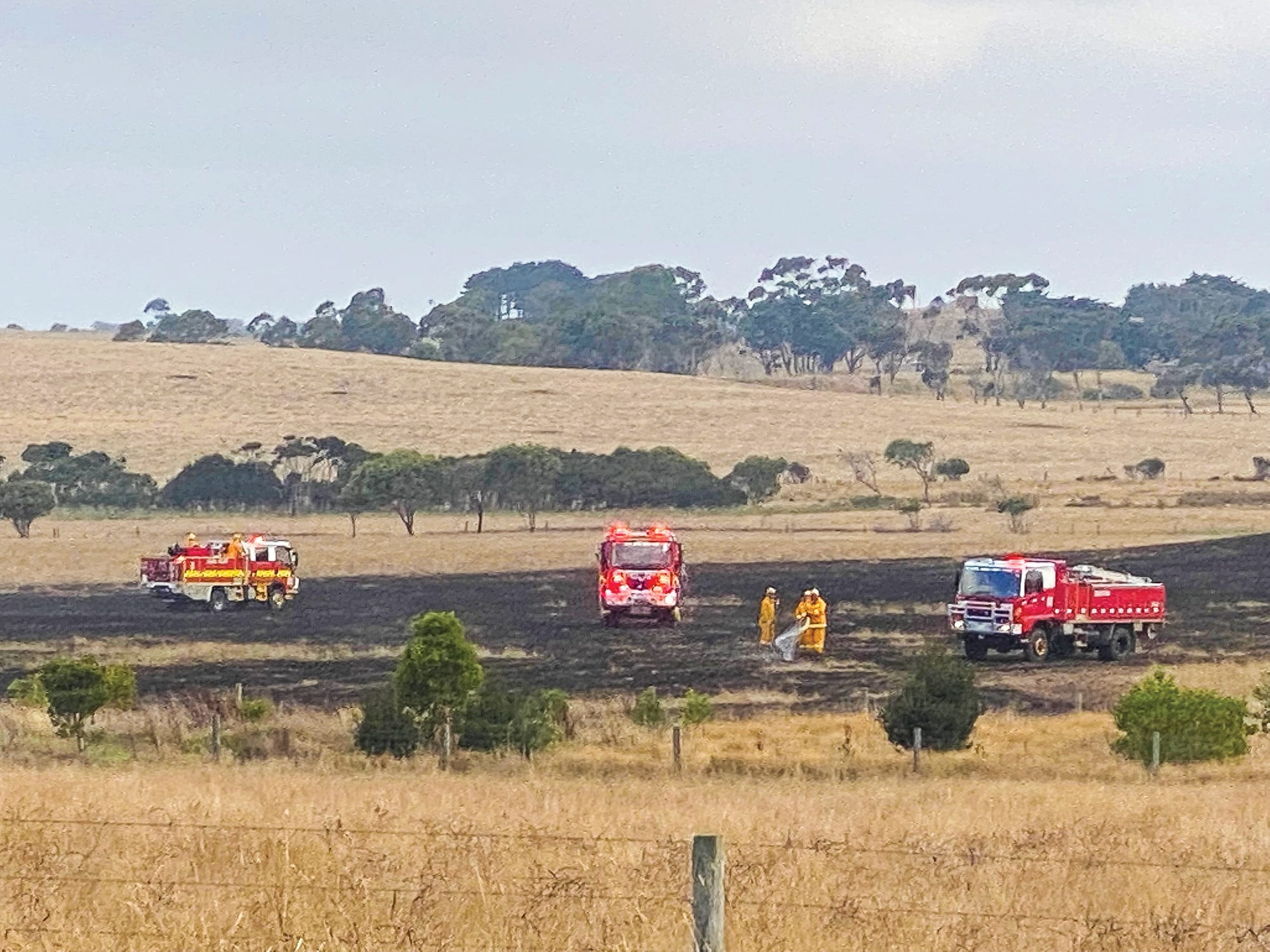 Fiery weekend for island