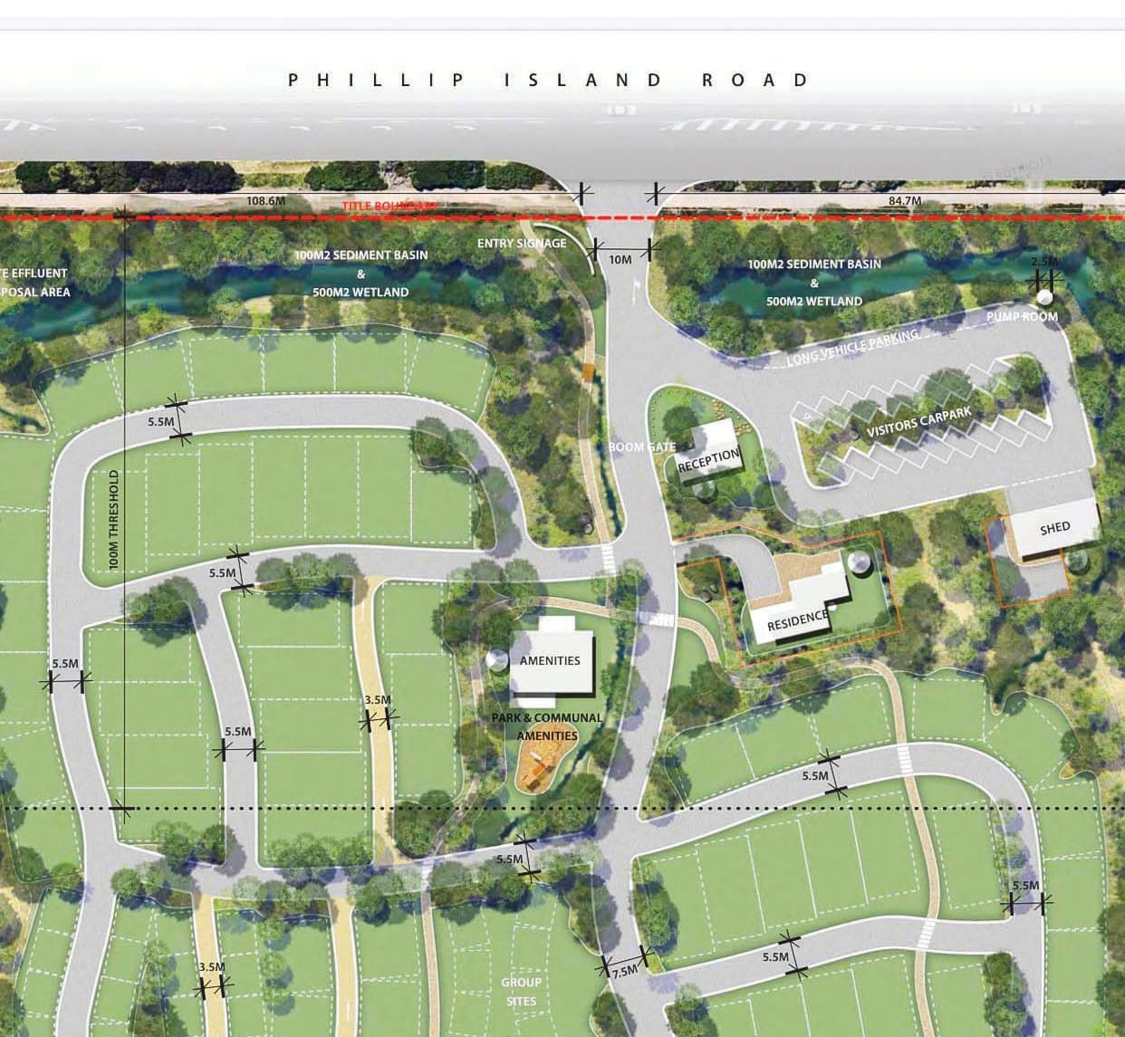Failed caravan park site on the market