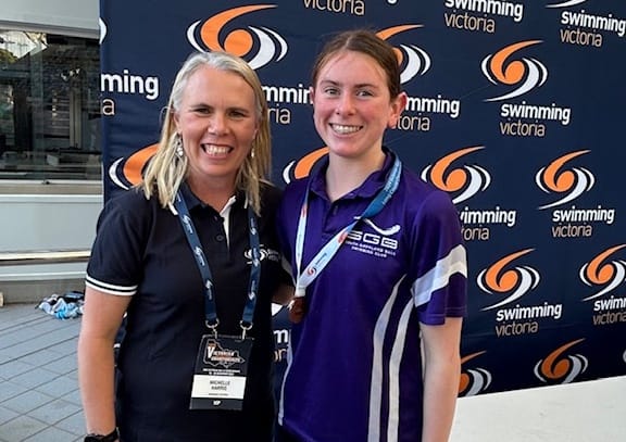 Gippslander Michelle Harris takes on Presidency of Swimming Victoria