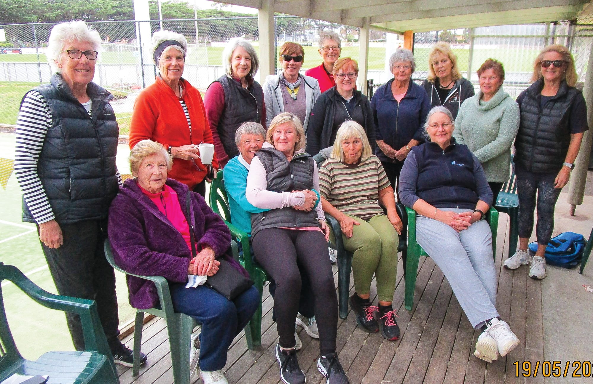Biggest morning tea at Phillip Island tennis club