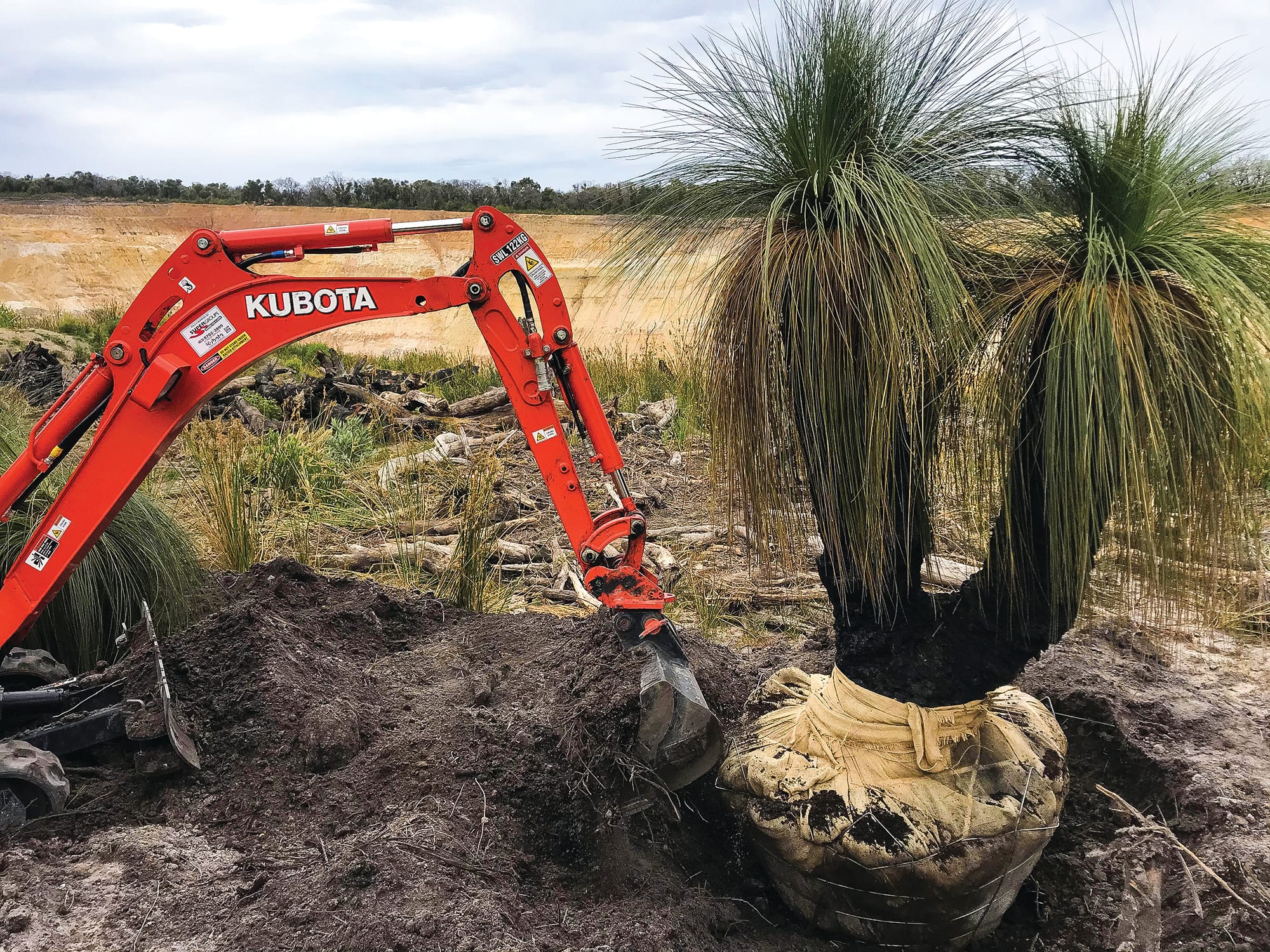 Quarry operator hits back at grass tree criticism