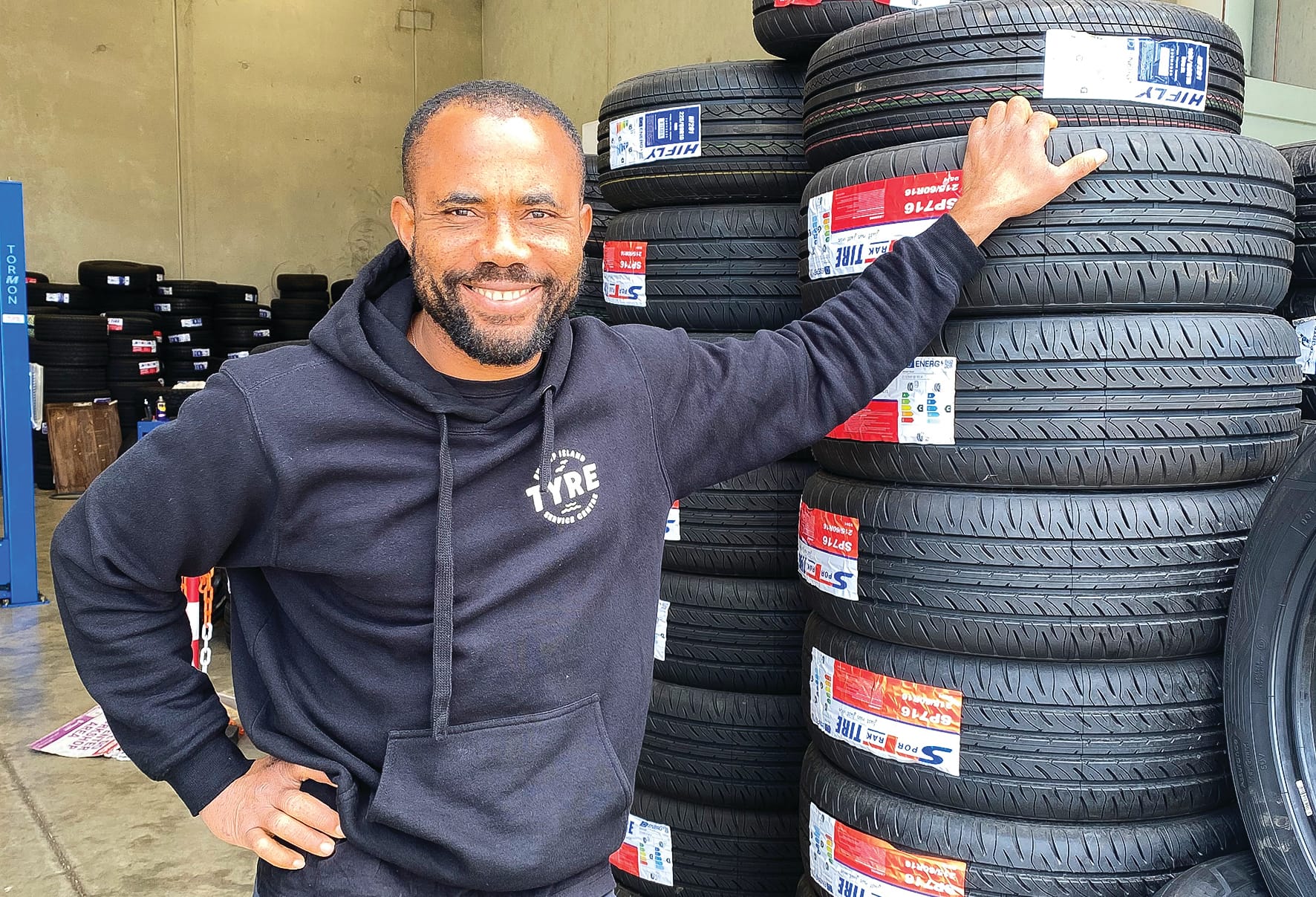 Personal service at PI Tyres