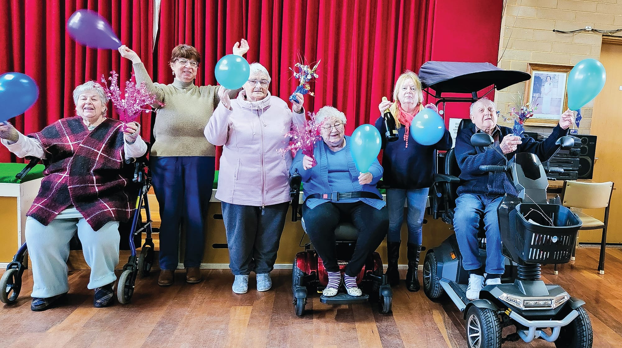 It’s party time at the Senior Cits Club